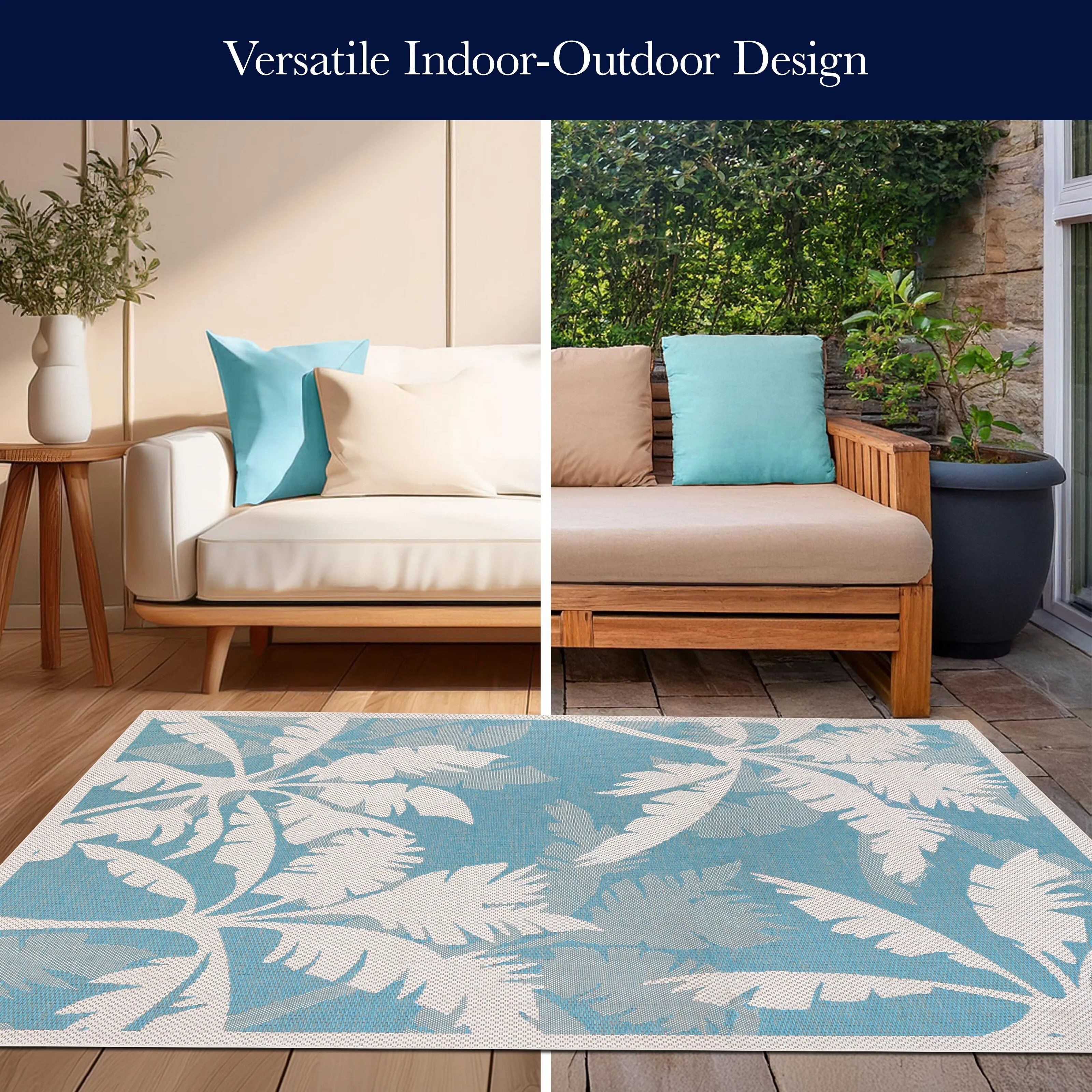 Dream Decor Rugs Samantha Bal Harbor Indoor Outdoor Area Rug