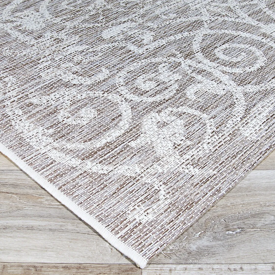 Dream Decor Rugs Samantha Scroll Indoor Outdoor Area Rug