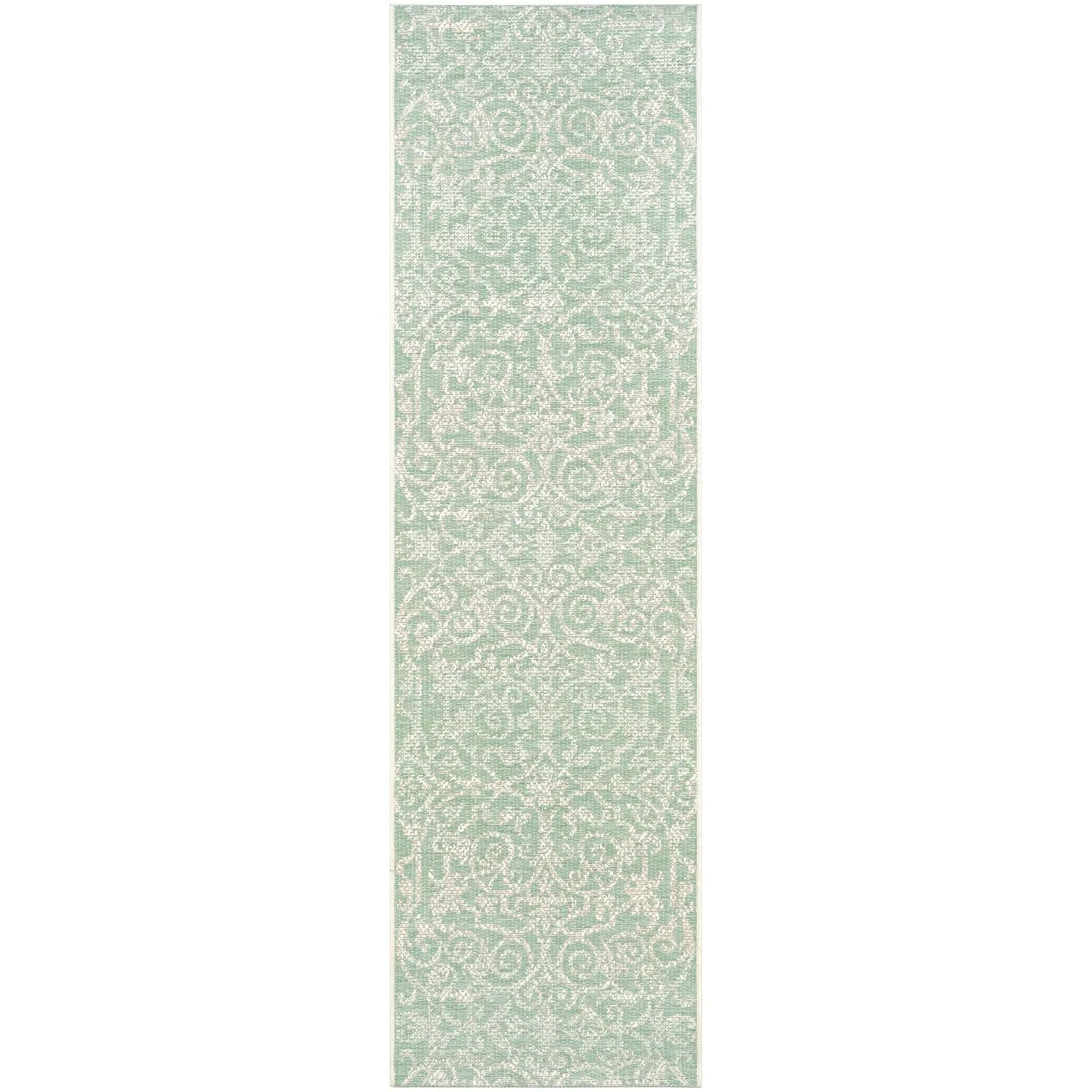 Dream Decor Rugs Samantha Scroll Indoor Outdoor Area Rug