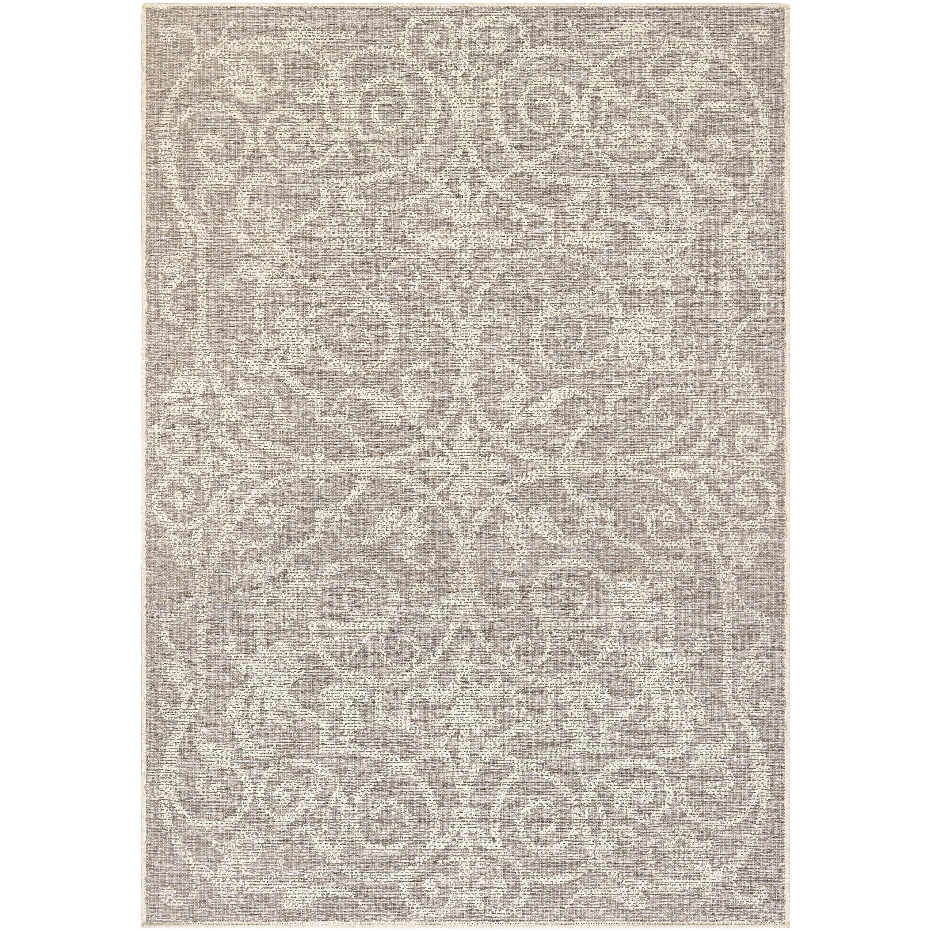Dream Decor Rugs Samantha Scroll Indoor Outdoor Area Rug