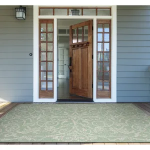 Dream Decor Rugs Samantha Scroll Indoor Outdoor Area Rug
