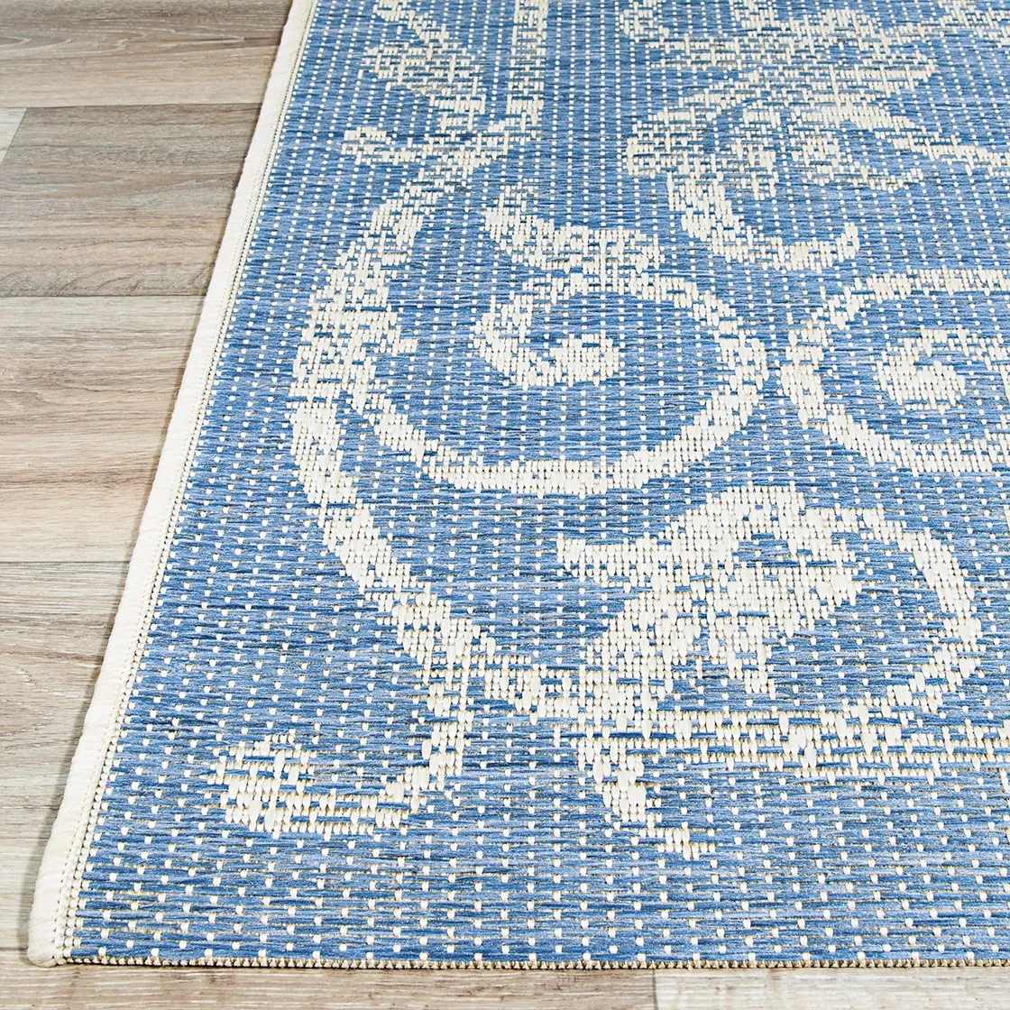 Dream Decor Rugs Samantha Scroll Indoor Outdoor Area Rug