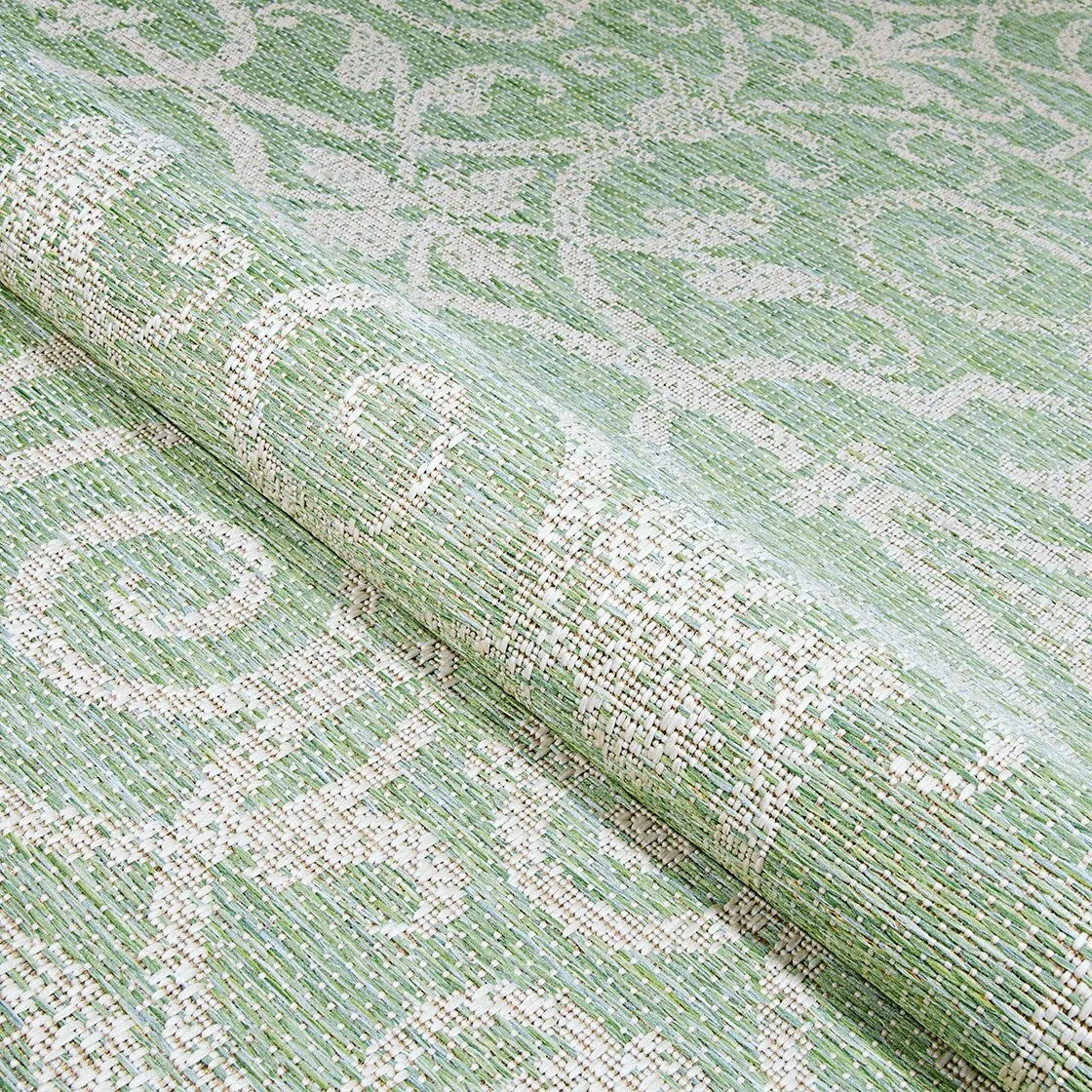 Dream Decor Rugs Samantha Scroll Indoor Outdoor Area Rug