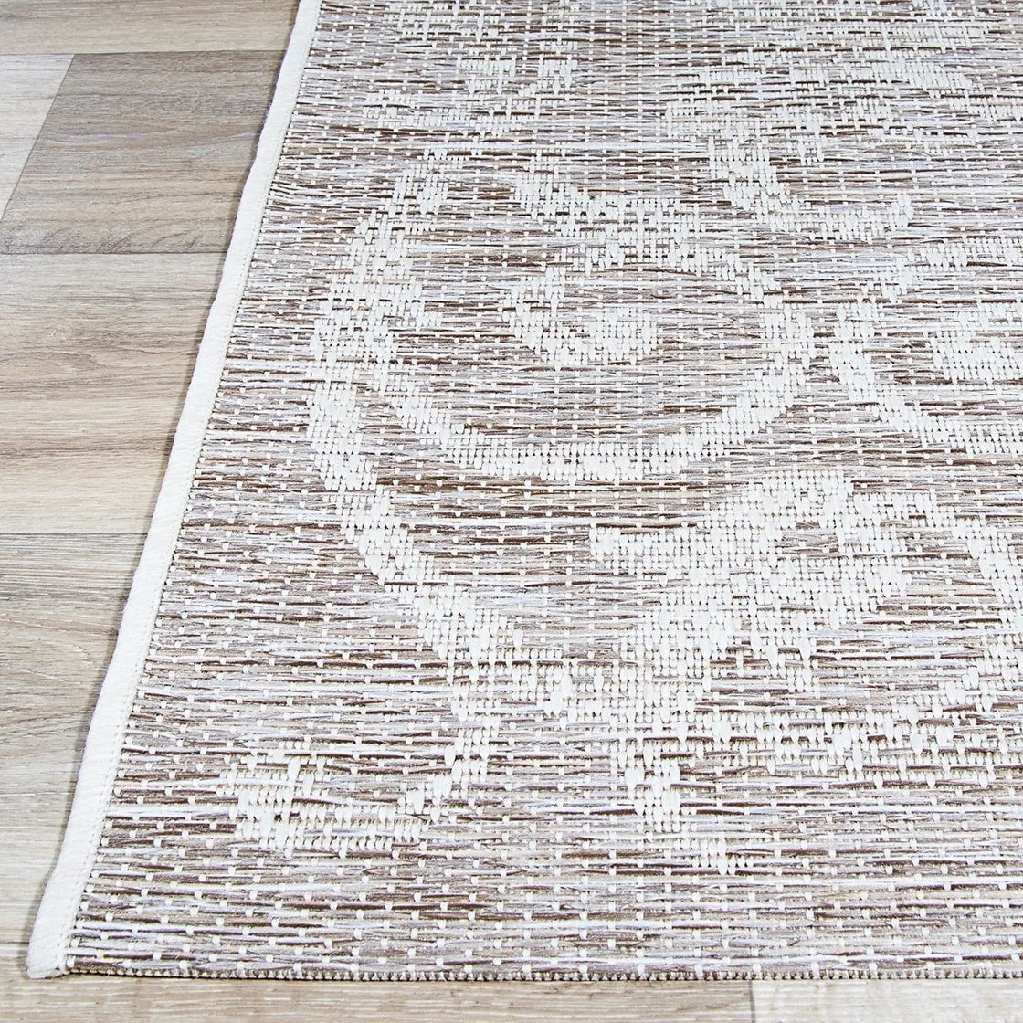 Dream Decor Rugs Samantha Scroll Indoor Outdoor Area Rug