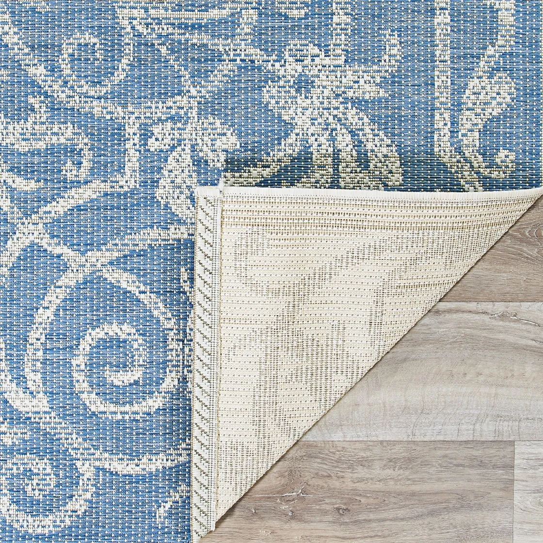 Dream Decor Rugs Samantha Scroll Indoor Outdoor Area Rug