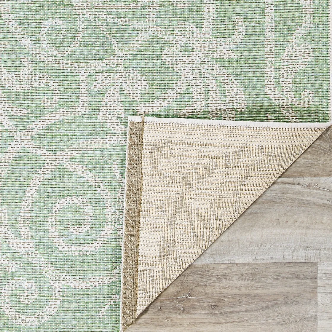 Dream Decor Rugs Samantha Scroll Indoor Outdoor Area Rug