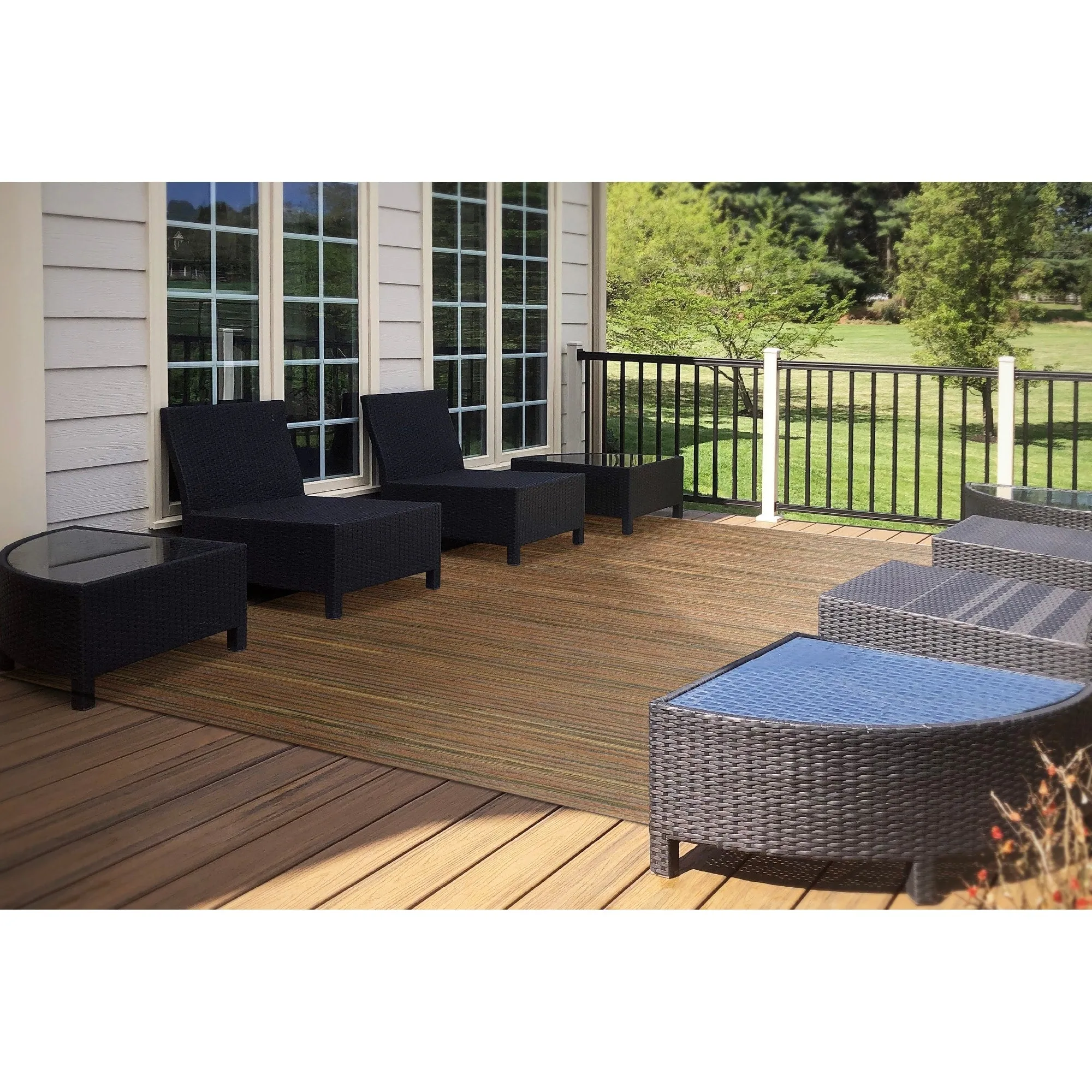 Dynamic Rugs Brighton Indoor/Outdoor Polypropylene Patio Backyard Area Rug