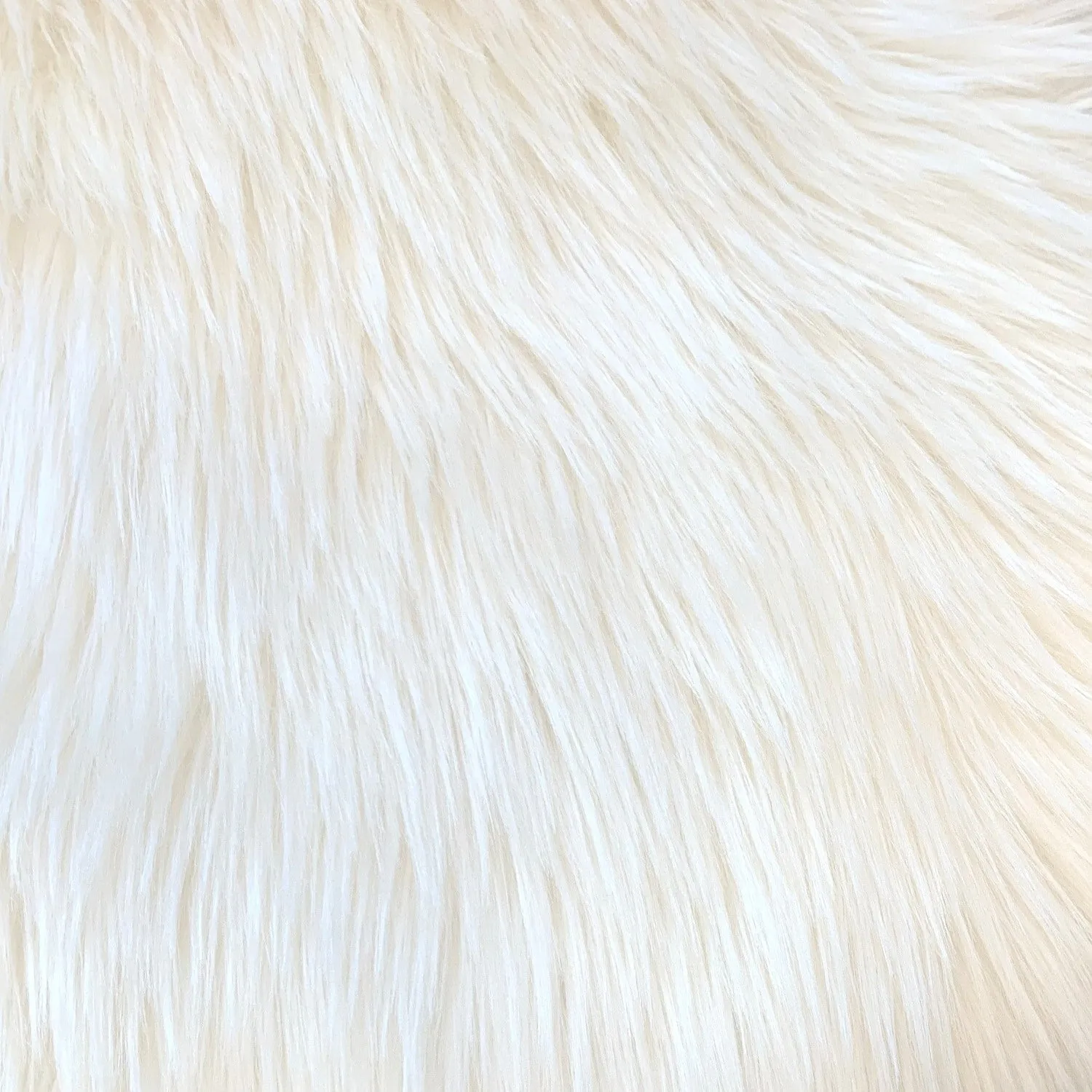 Dynasty Natural 3-Pelt Luxury Long Wool Sheepskin Shag Rug