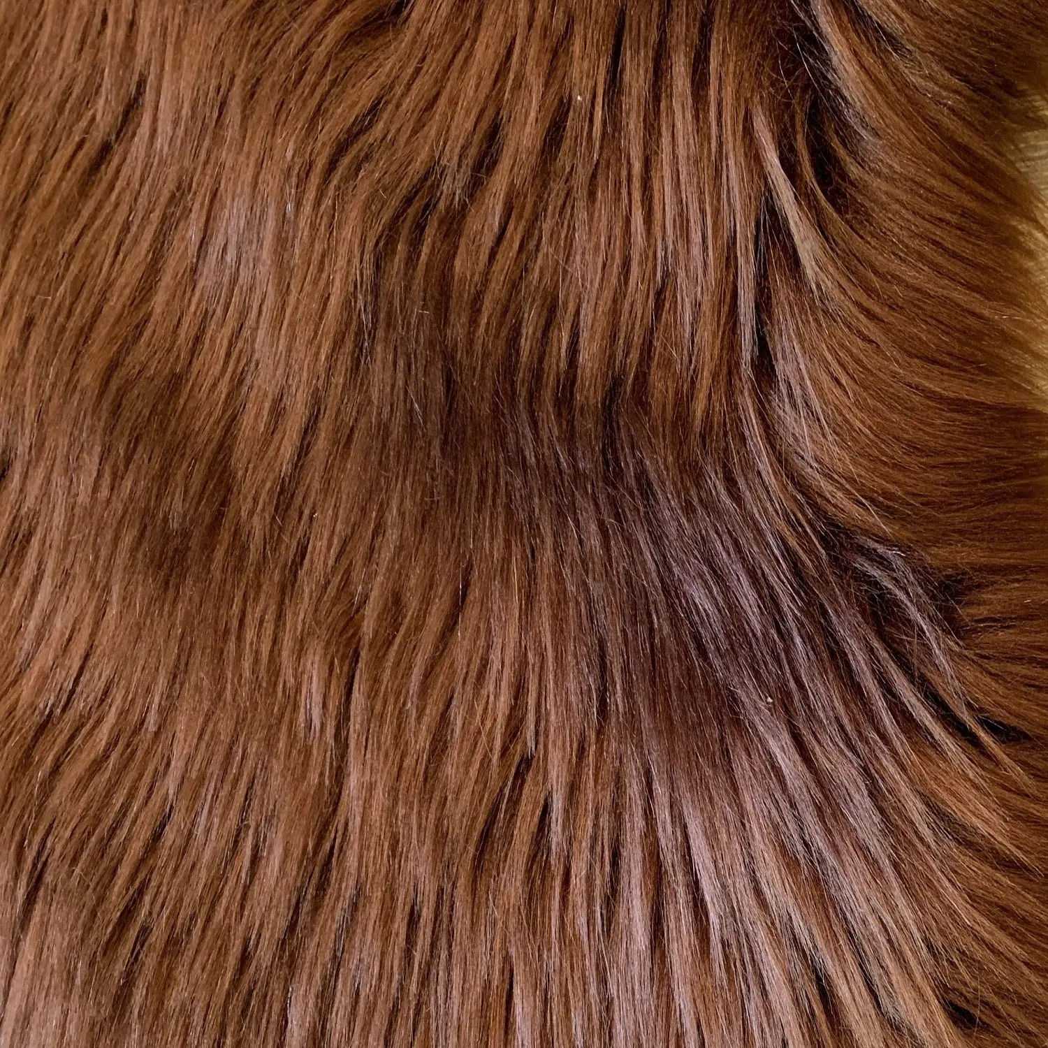 Dynasty Natural 3-Pelt Luxury Long Wool Sheepskin Shag Rug