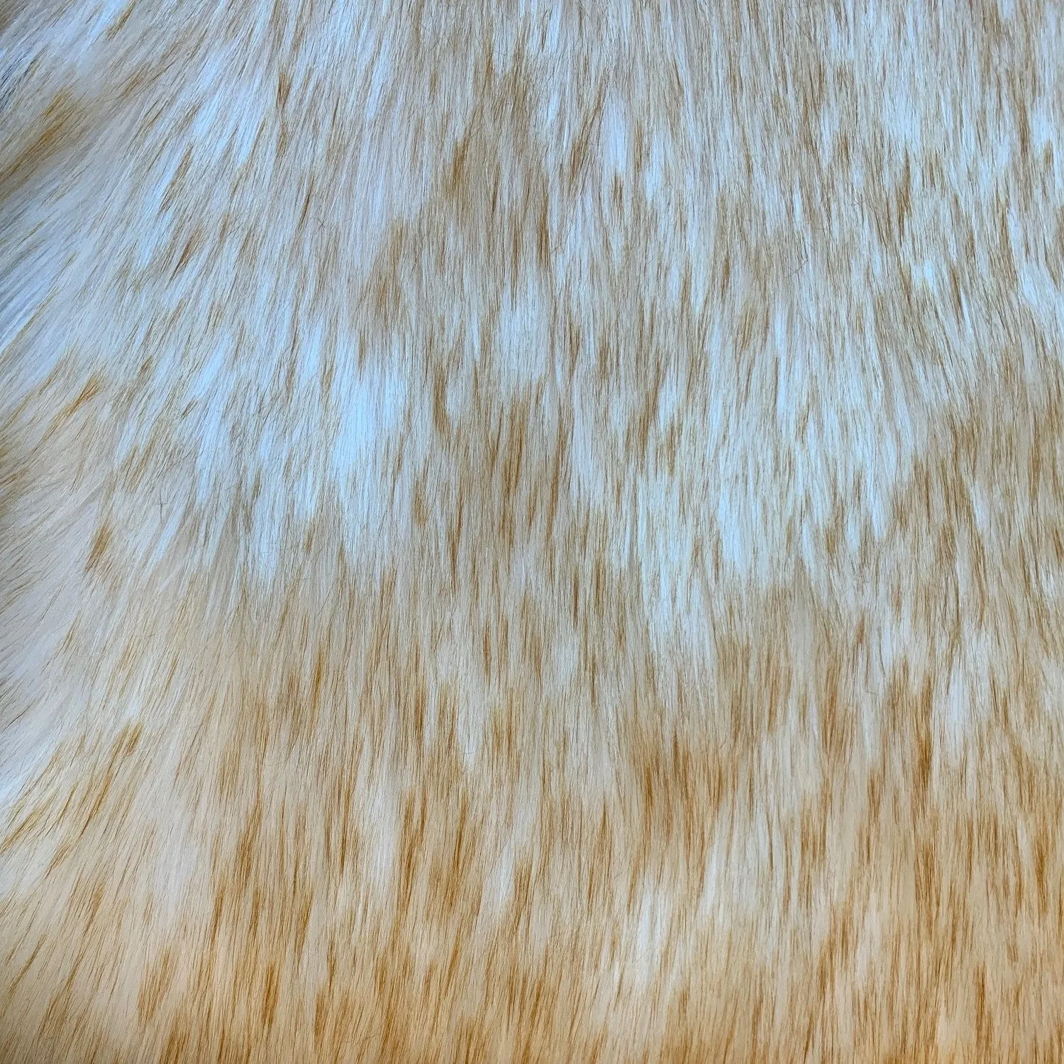 Dynasty Natural 3-Pelt Luxury Long Wool Sheepskin Shag Rug