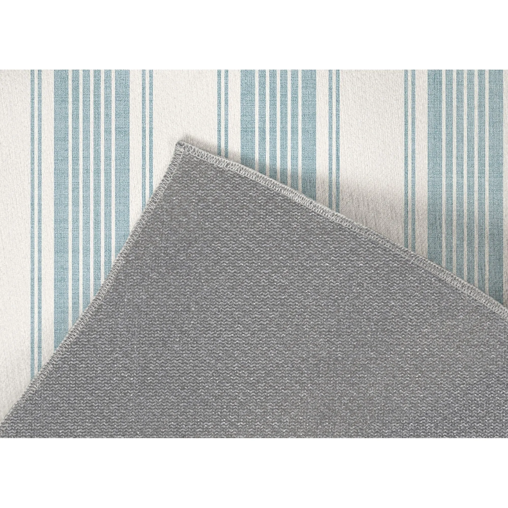 EARLY BIRD BLUE Outdoor Rug By Becky Bailey