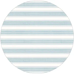 EARLY BIRD BLUE Outdoor Rug By Becky Bailey
