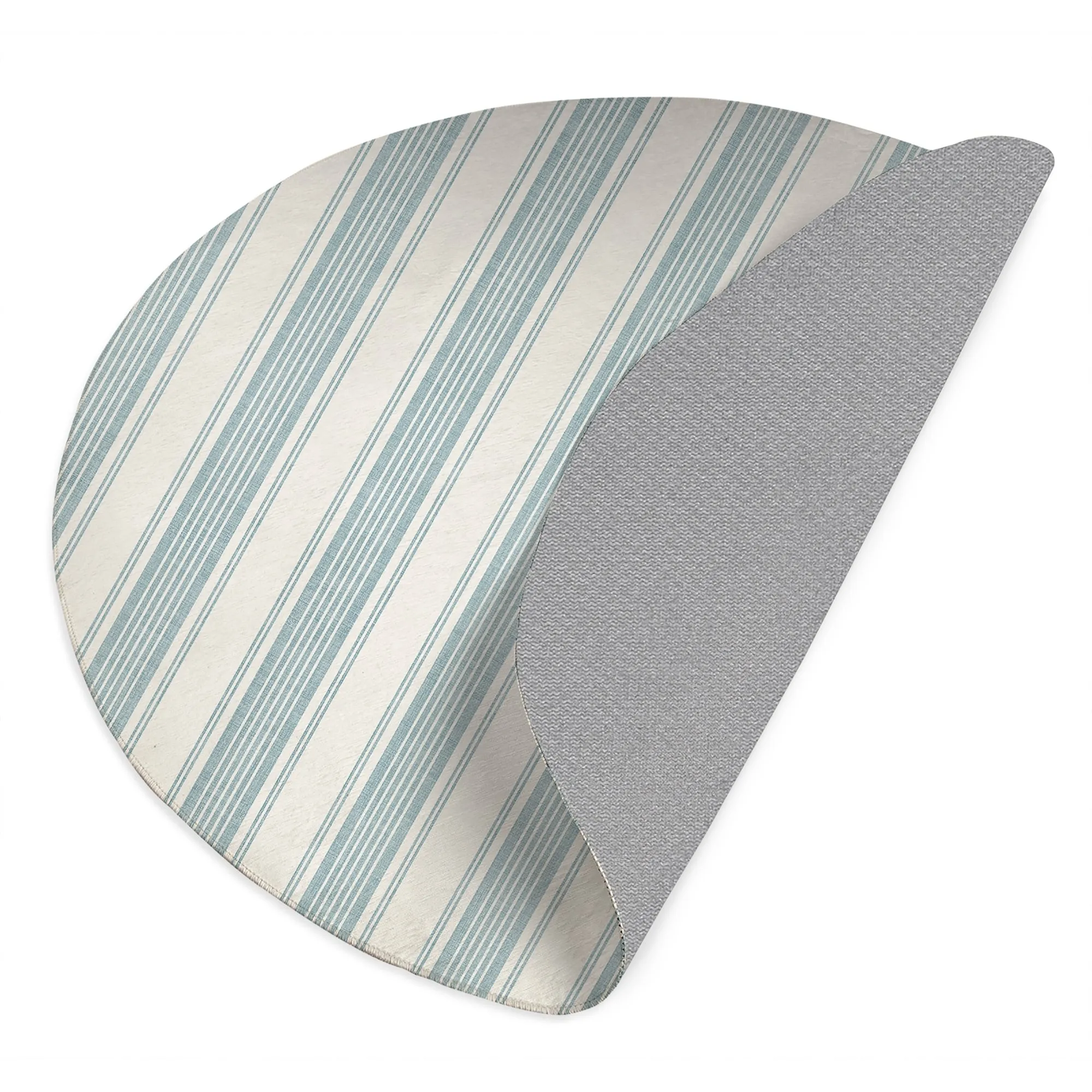 EARLY BIRD BLUE Outdoor Rug By Becky Bailey