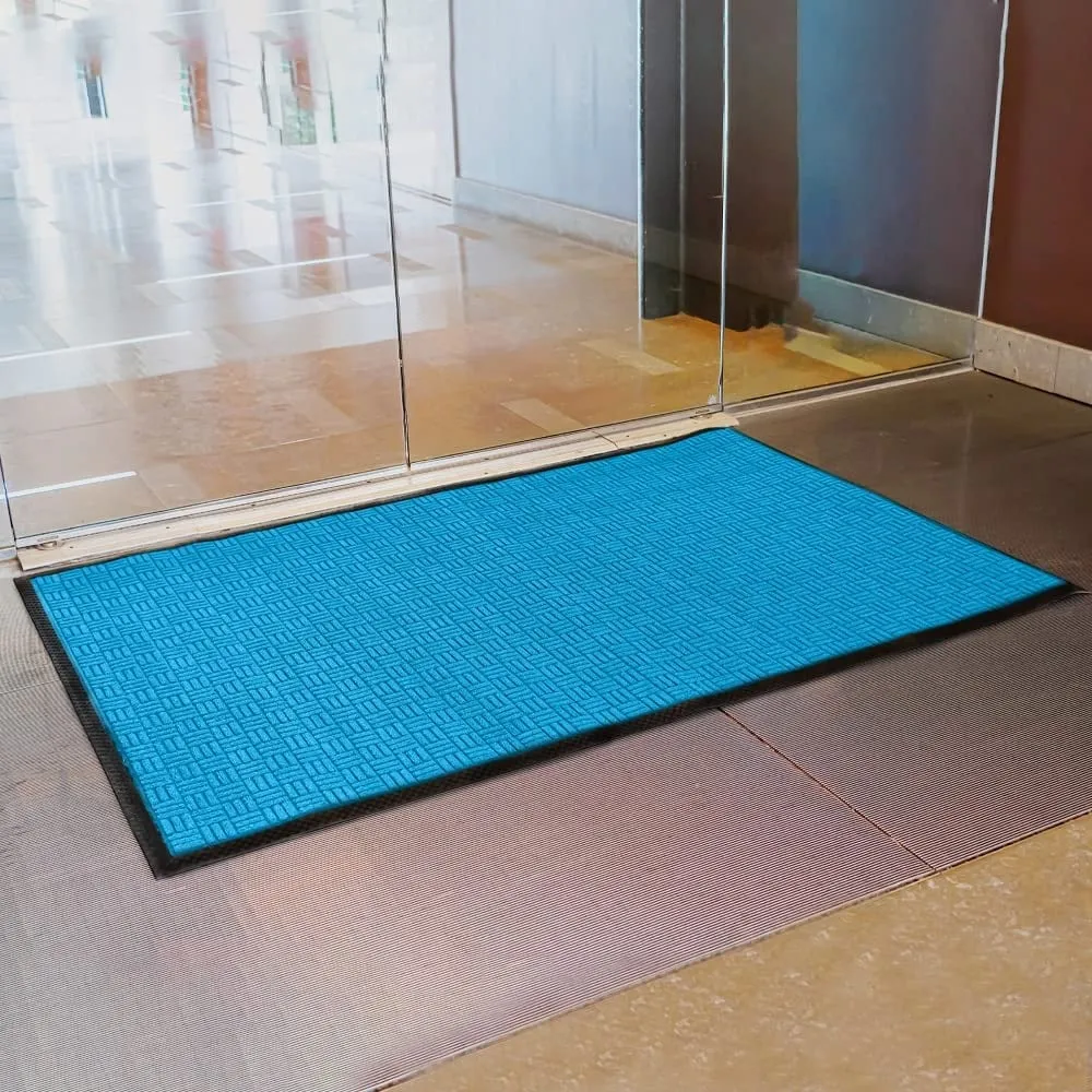 Envelor Door Mat Indoor Outdoor Low Profile Commercial Entryway Rug