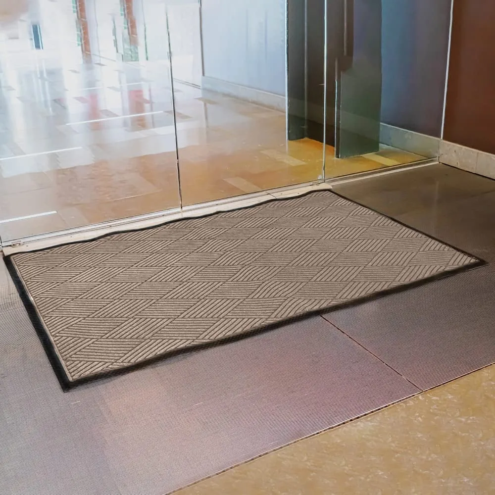 Envelor Door Mat Indoor Outdoor Low Profile Commercial Entryway Rug