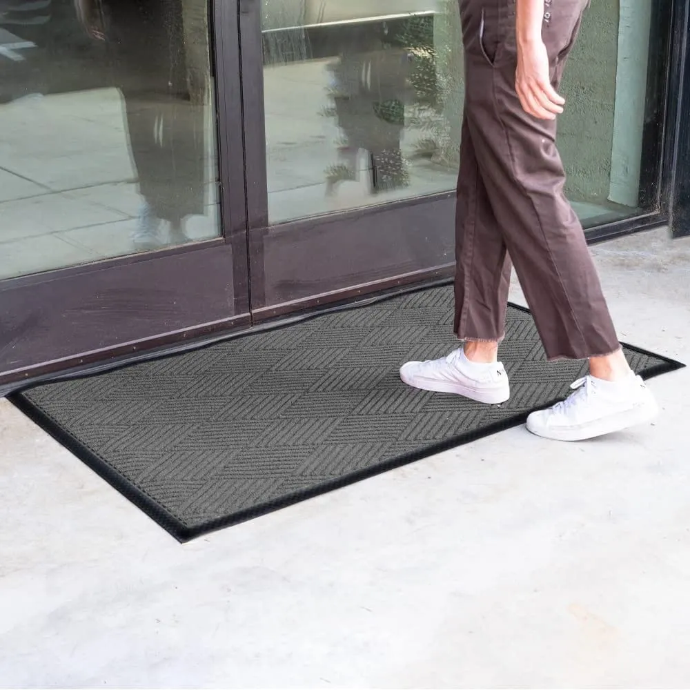 Envelor Door Mat Indoor Outdoor Low Profile Commercial Entryway Rug