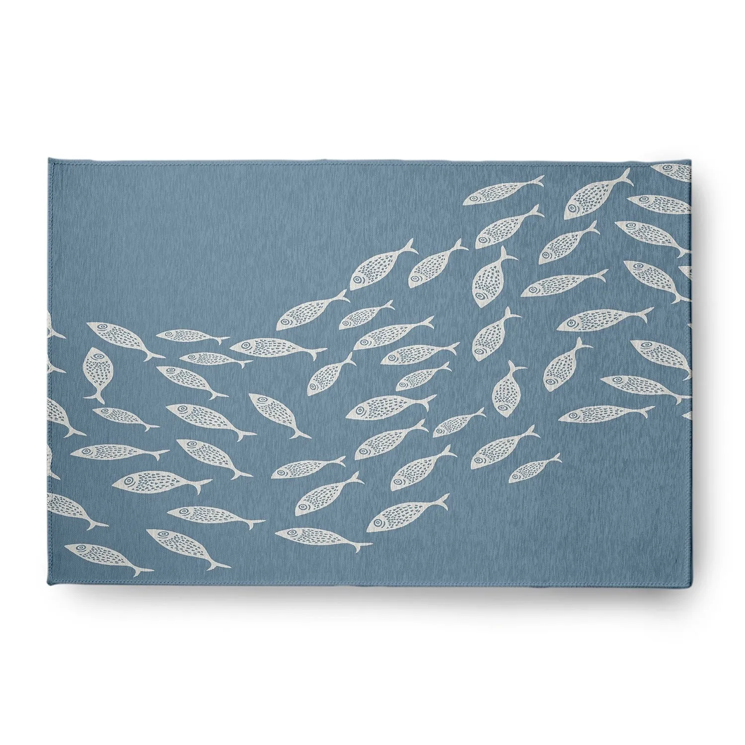 Escuela Nautical Chenille Rug