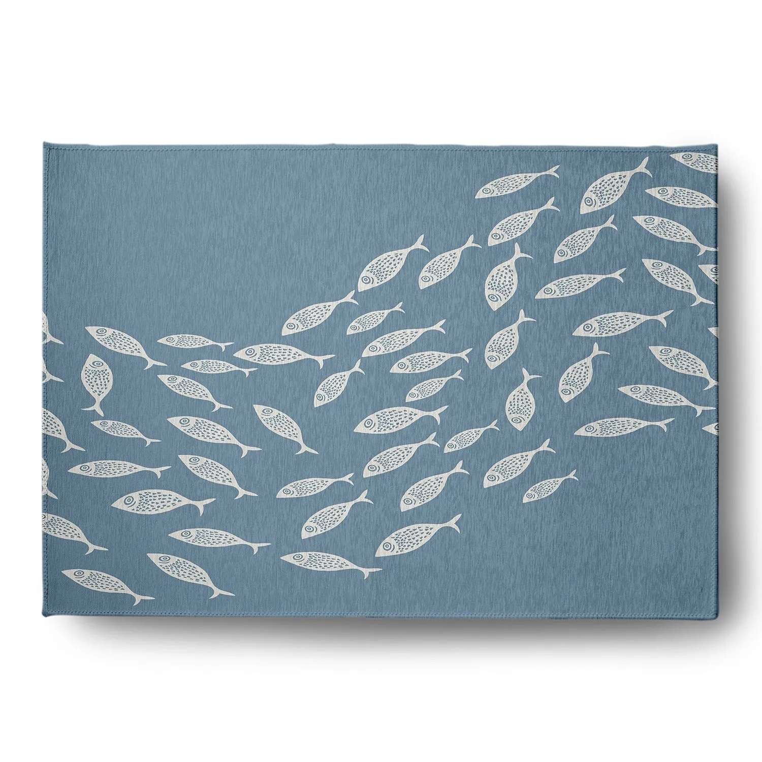 Escuela Nautical Chenille Rug