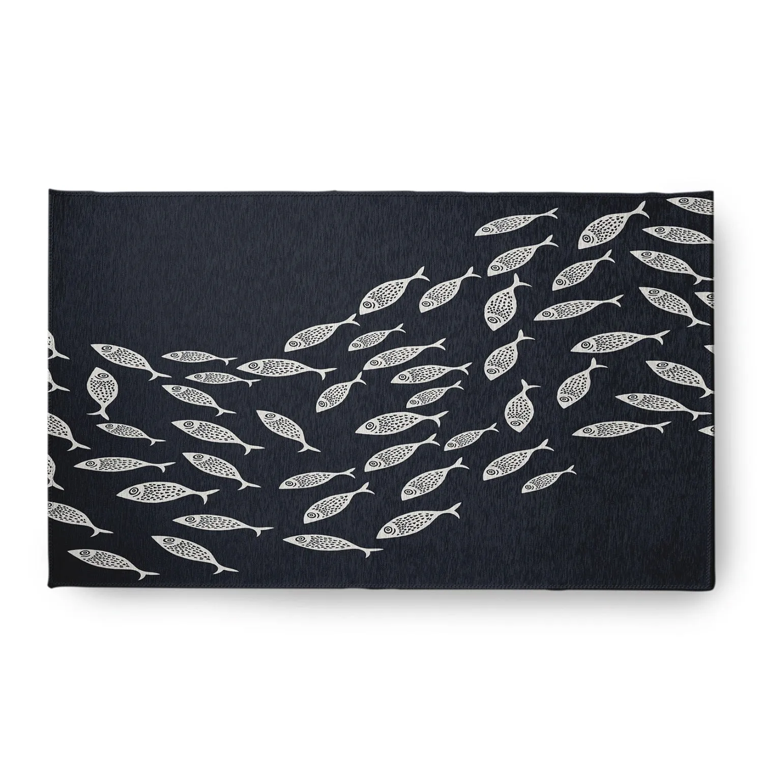 Escuela Nautical Chenille Rug