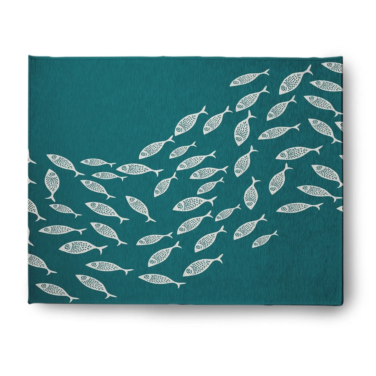 Escuela Nautical Chenille Rug