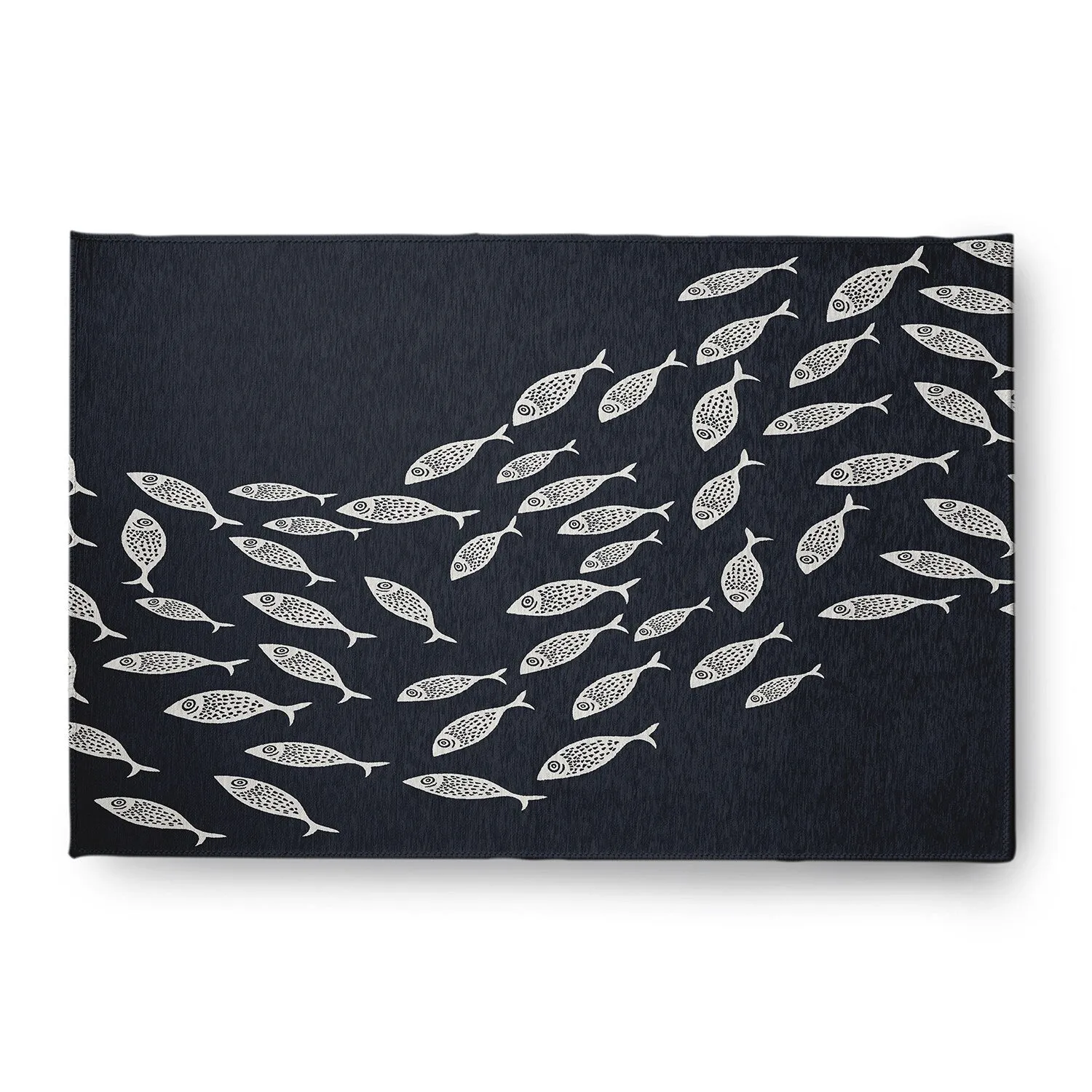 Escuela Nautical Chenille Rug