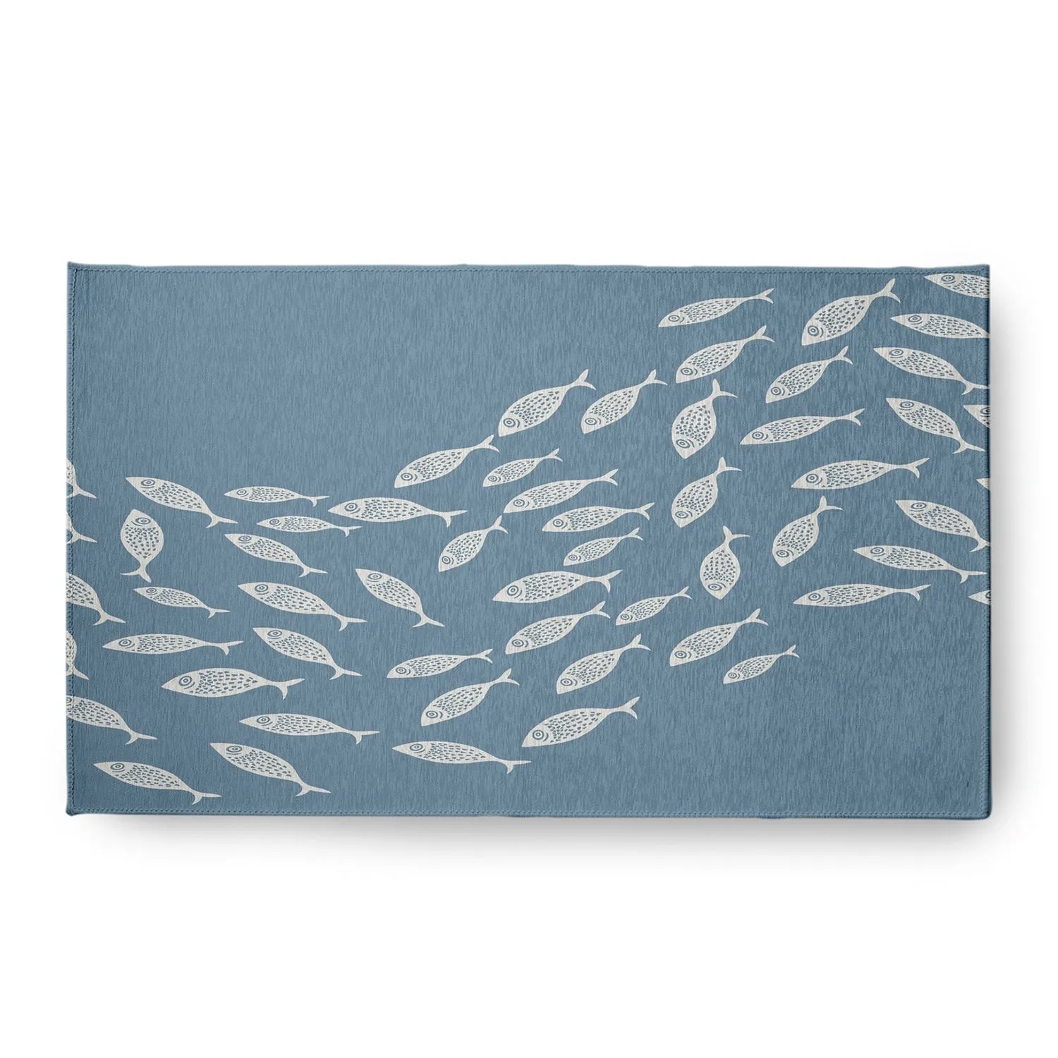 Escuela Nautical Chenille Rug