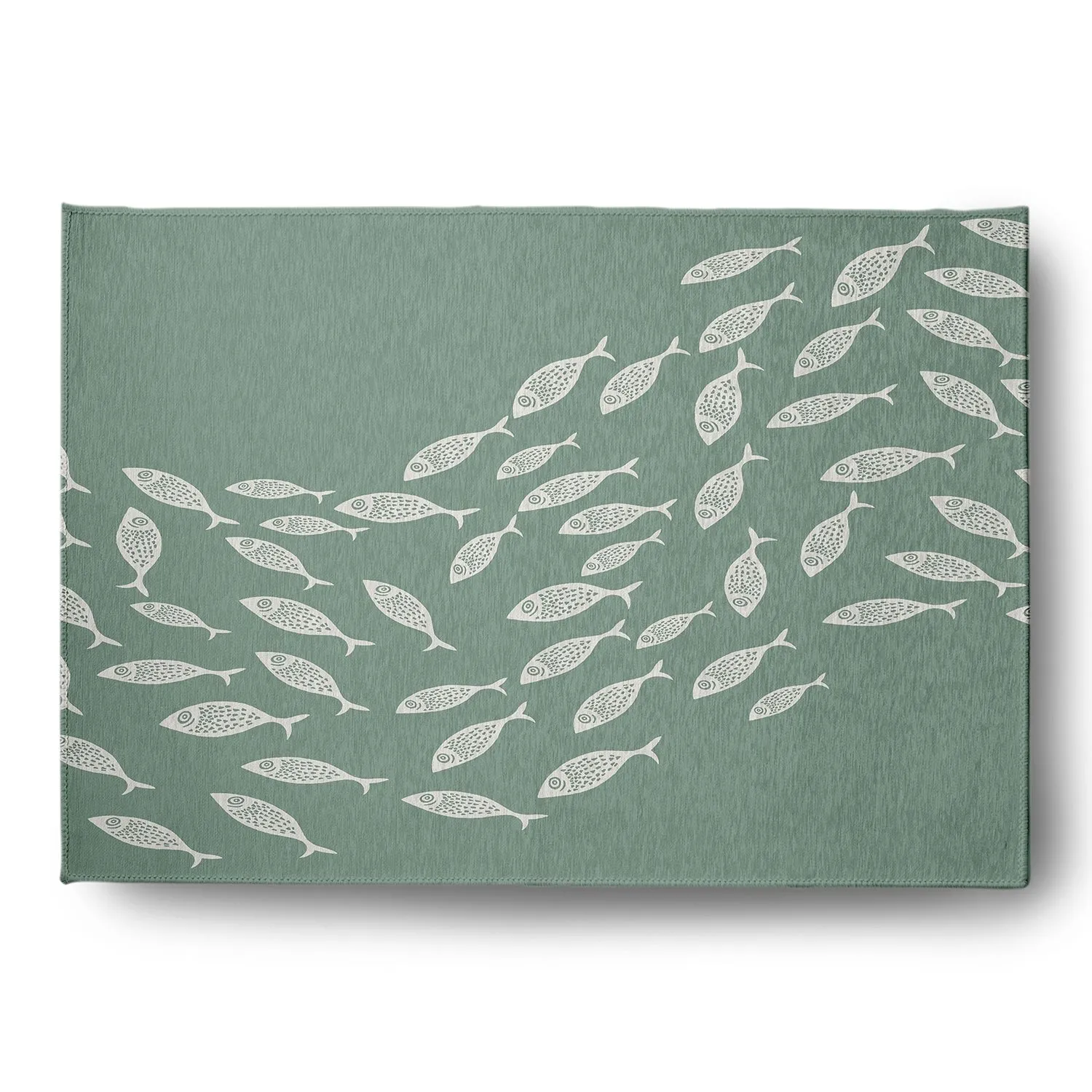 Escuela Nautical Chenille Rug
