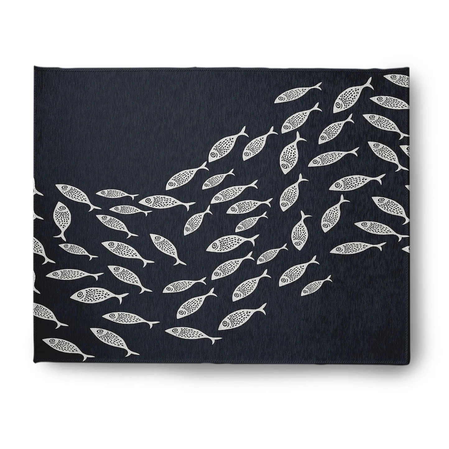 Escuela Nautical Chenille Rug