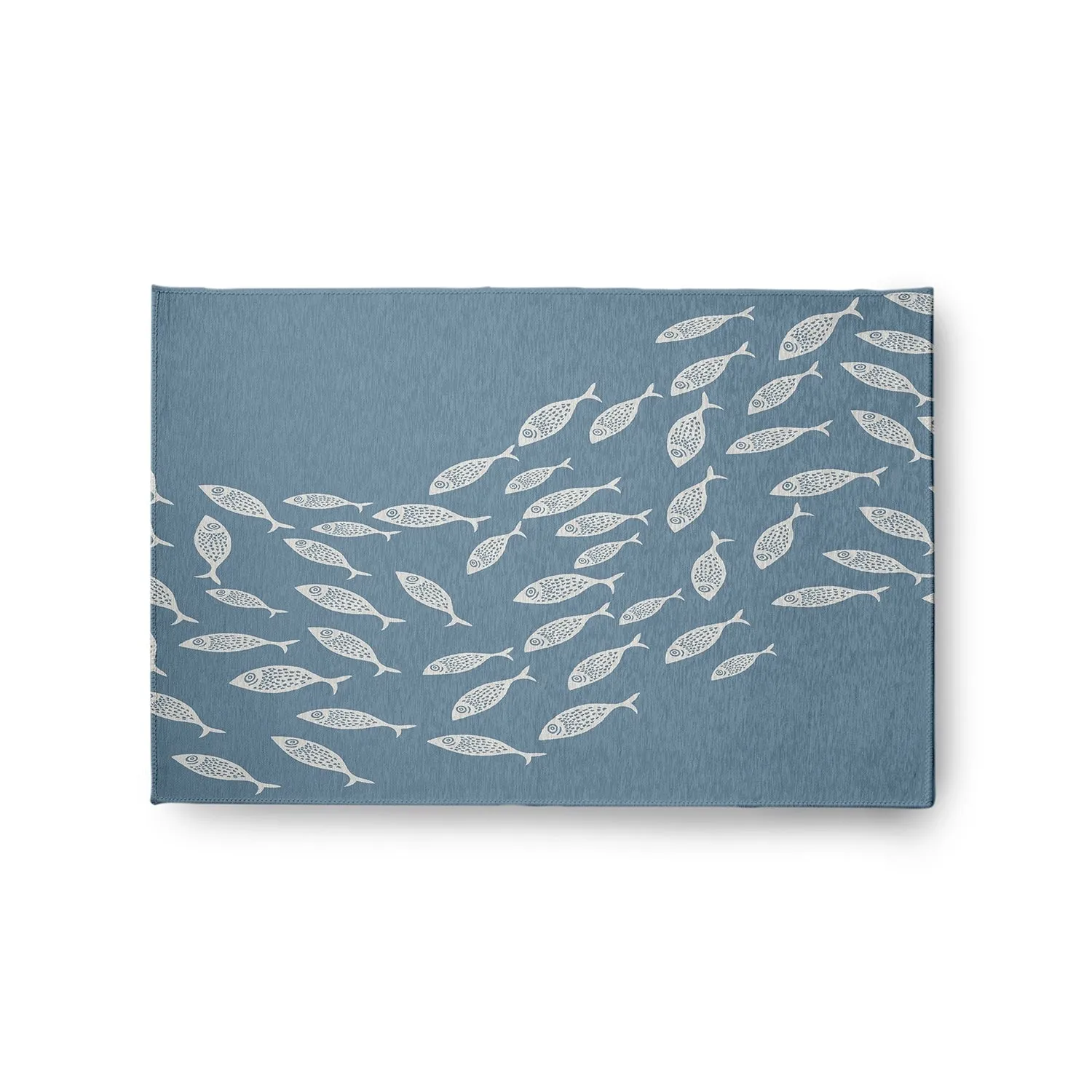 Escuela Nautical Chenille Rug