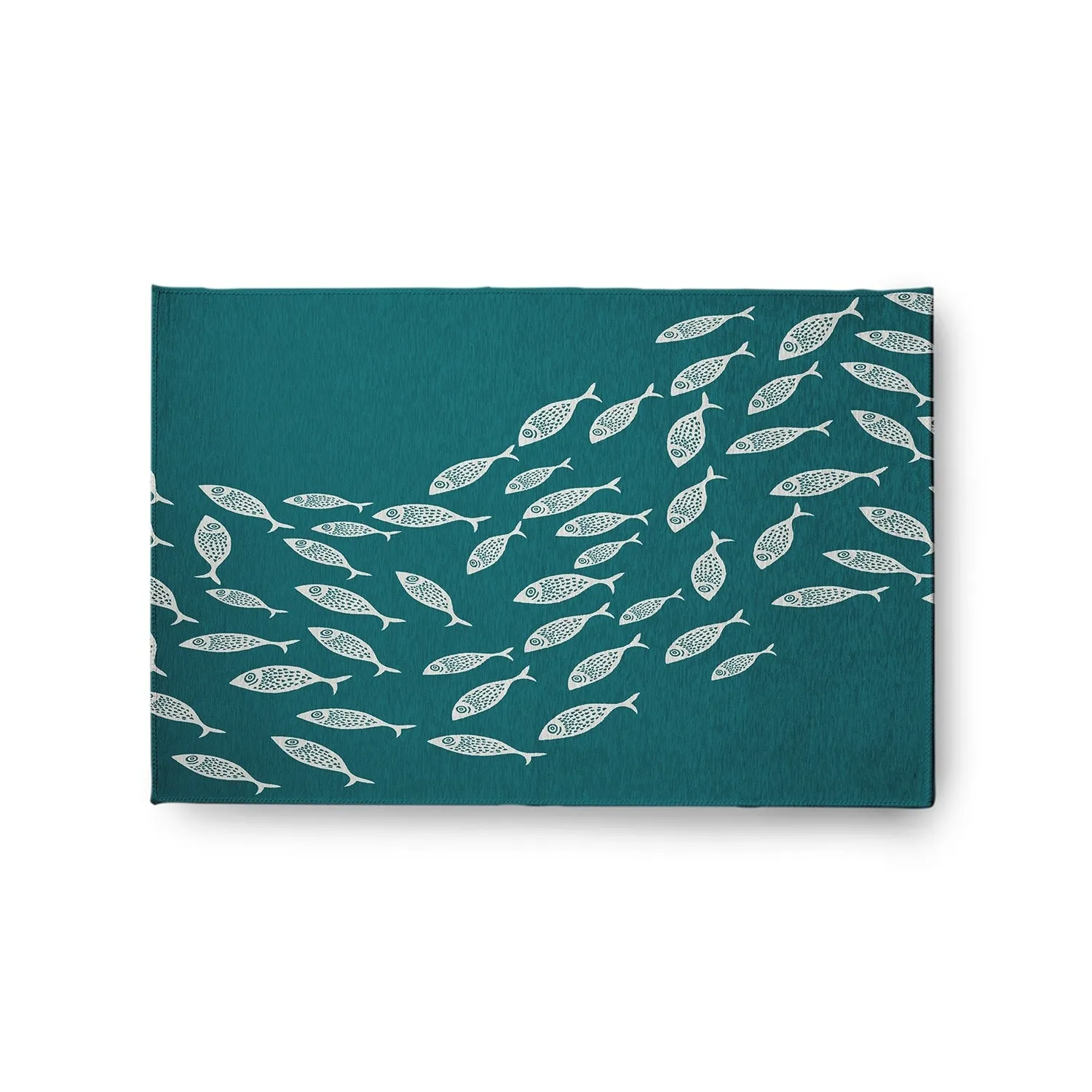 Escuela Nautical Chenille Rug
