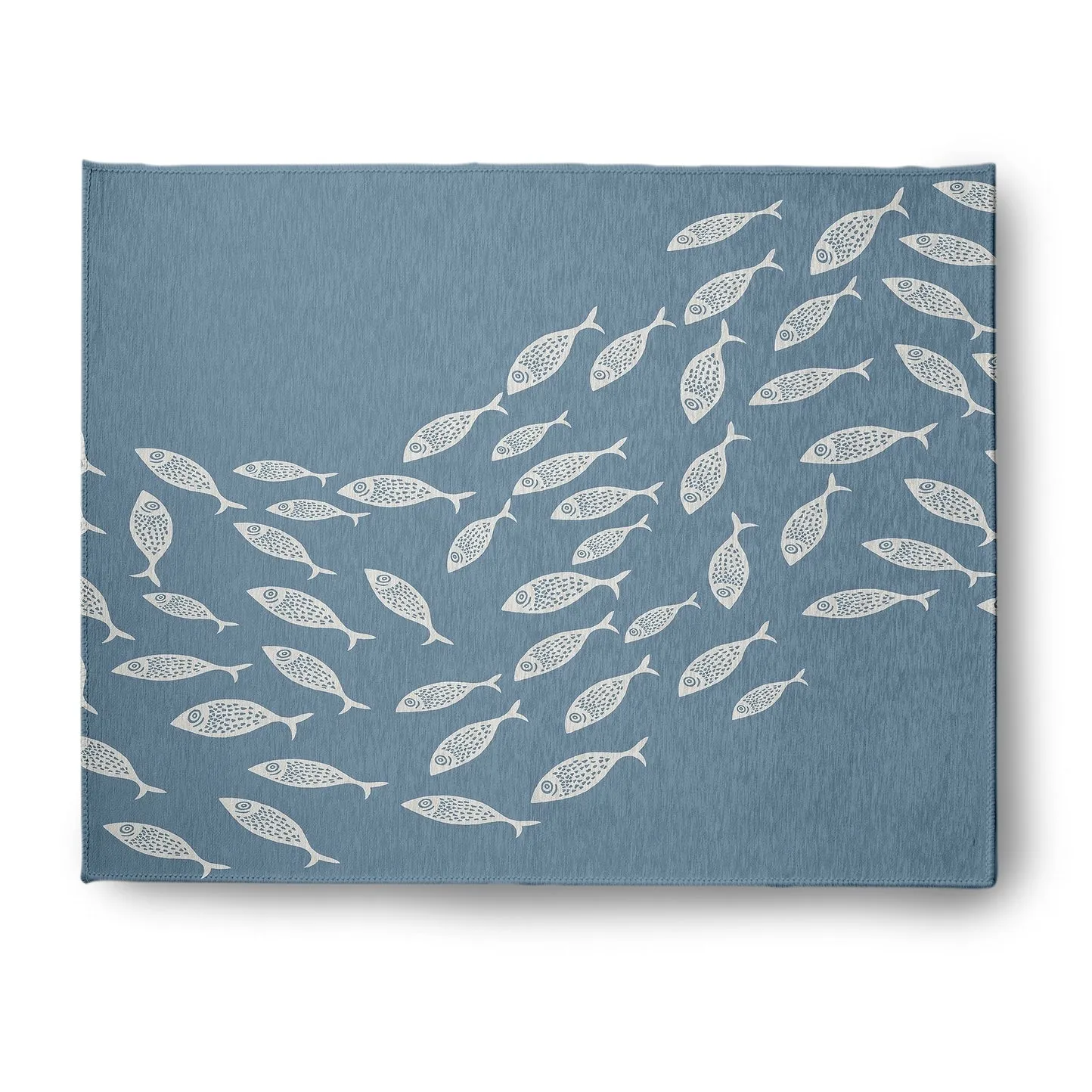 Escuela Nautical Chenille Rug