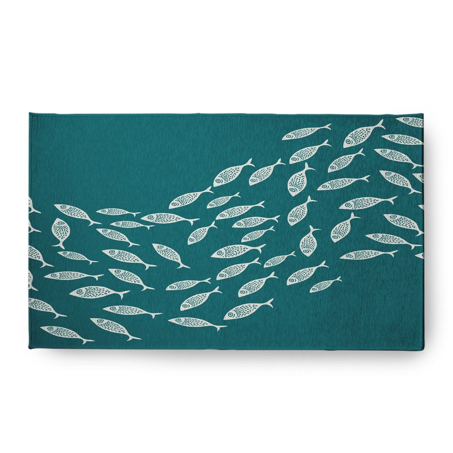 Escuela Nautical Chenille Rug