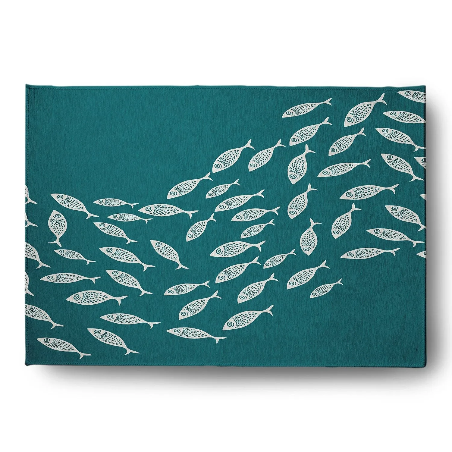 Escuela Nautical Chenille Rug