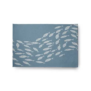 Escuela Nautical Chenille Rug