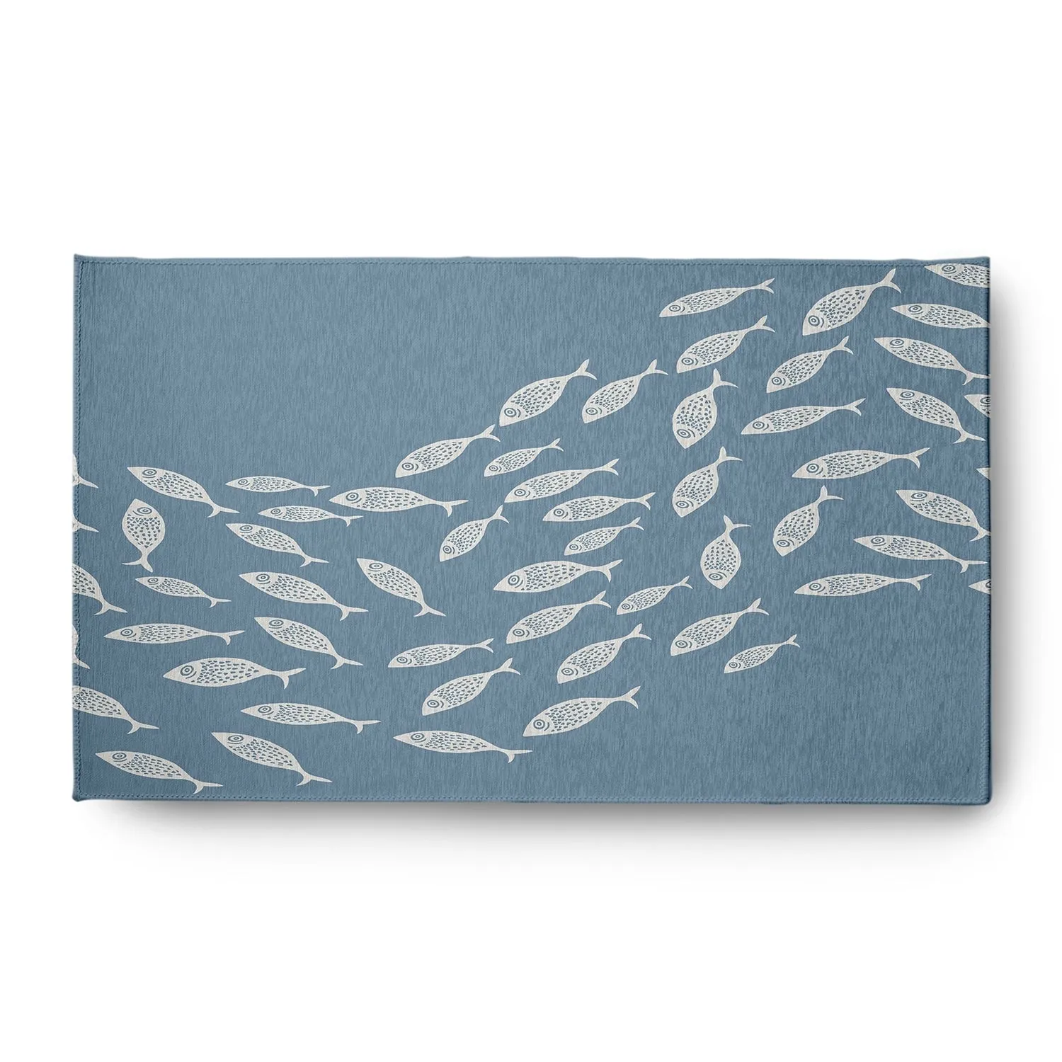 Escuela Nautical Chenille Rug