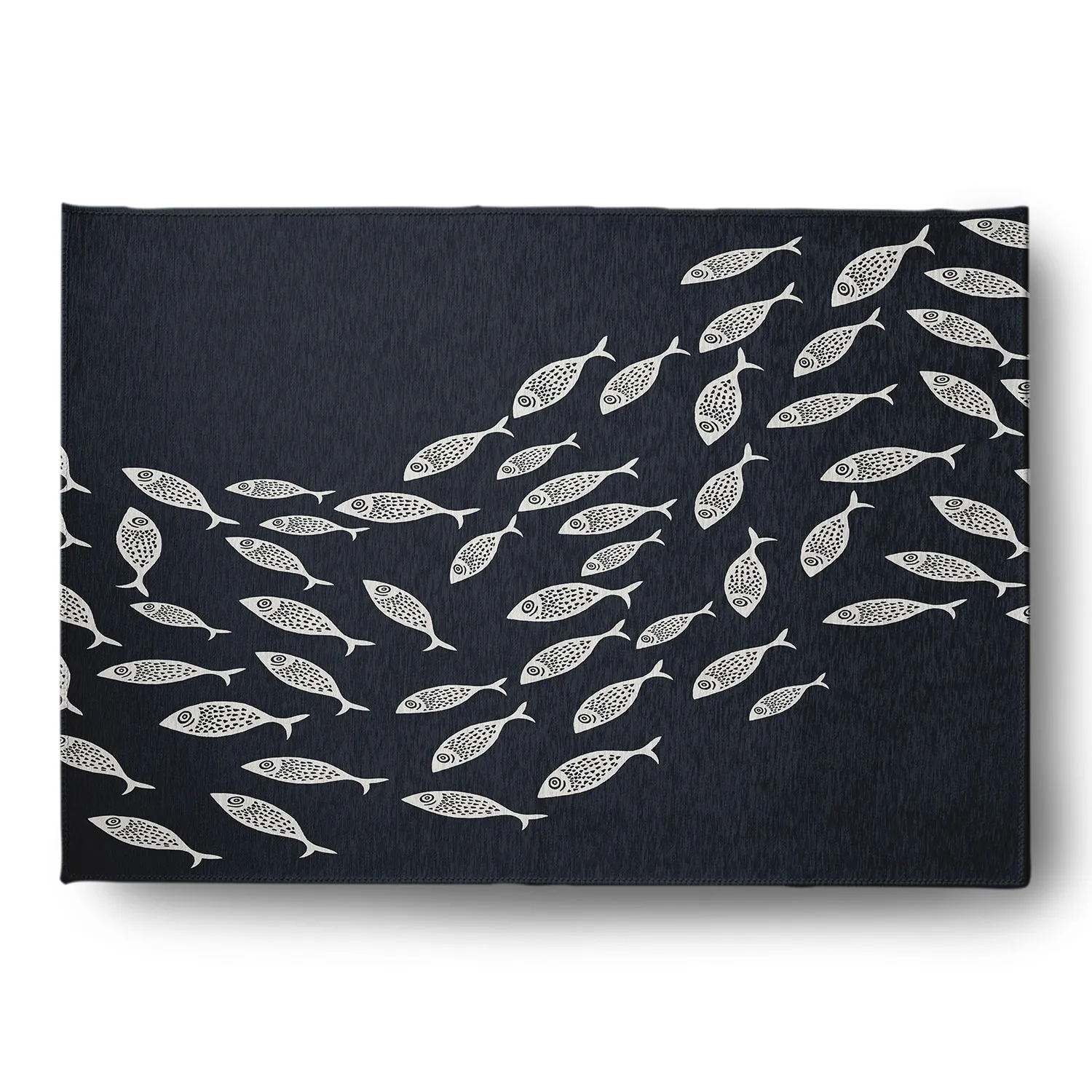 Escuela Nautical Chenille Rug