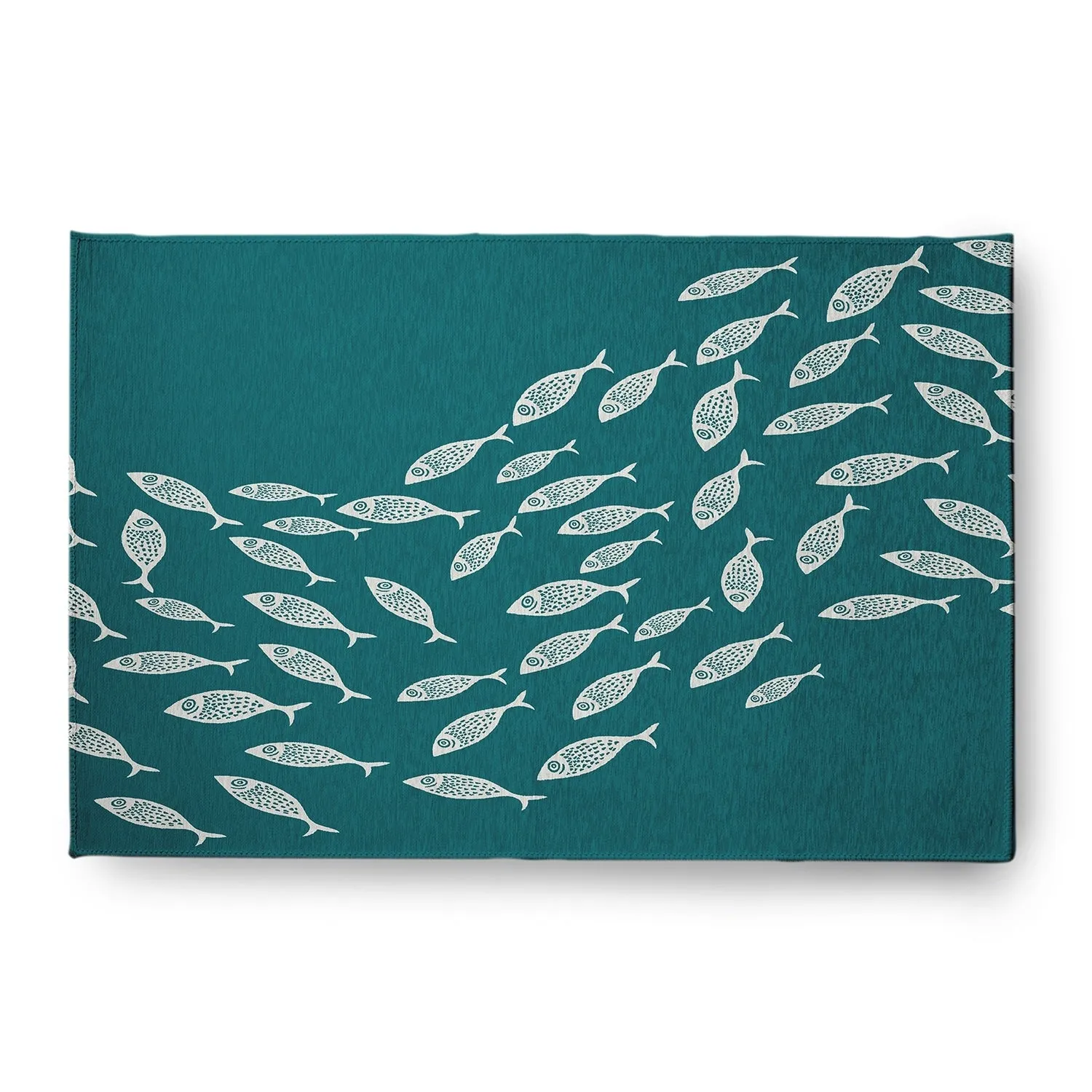 Escuela Nautical Chenille Rug