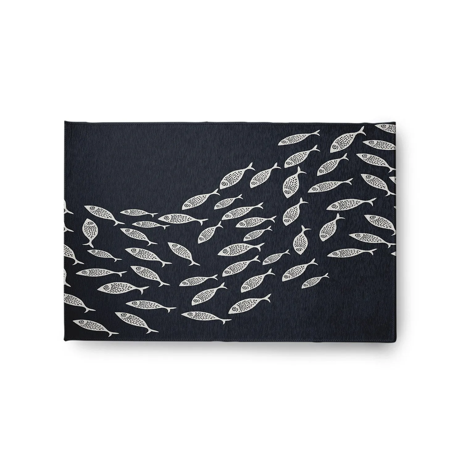 Escuela Nautical Chenille Rug
