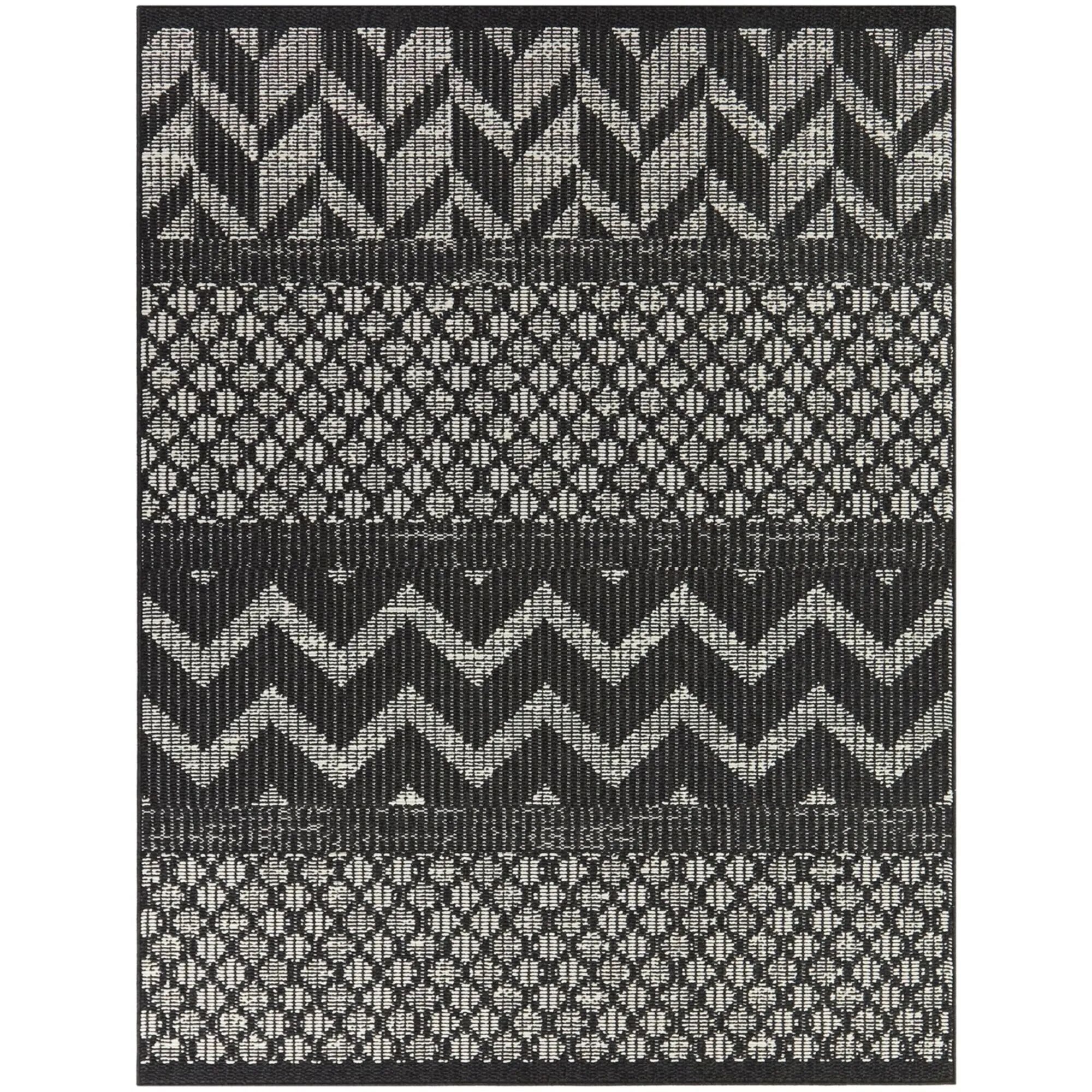 Fairfax Transitional Chevron Indoor/Outdoor Area Rug
