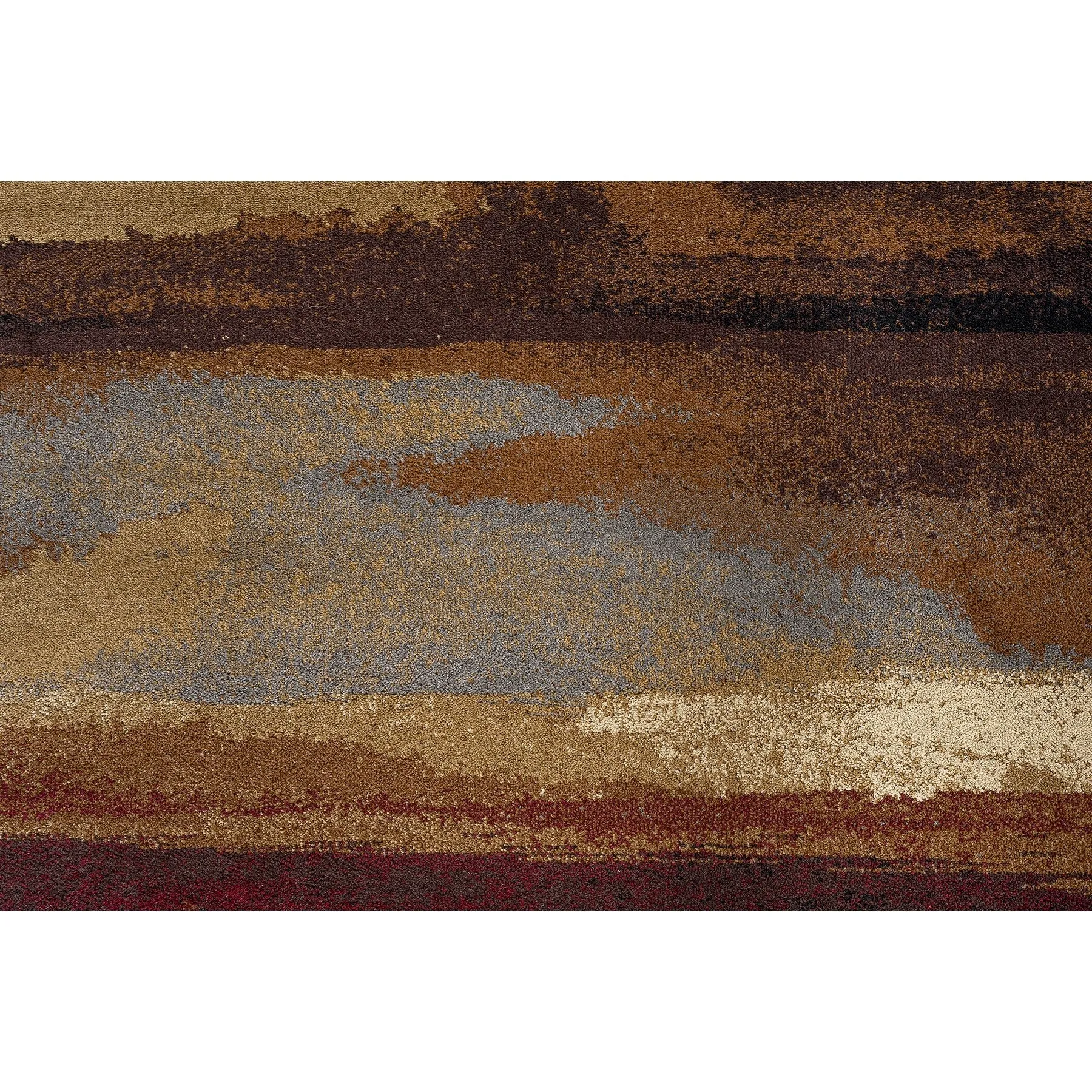 Flora Transitional Stripe Indoor Area Rug