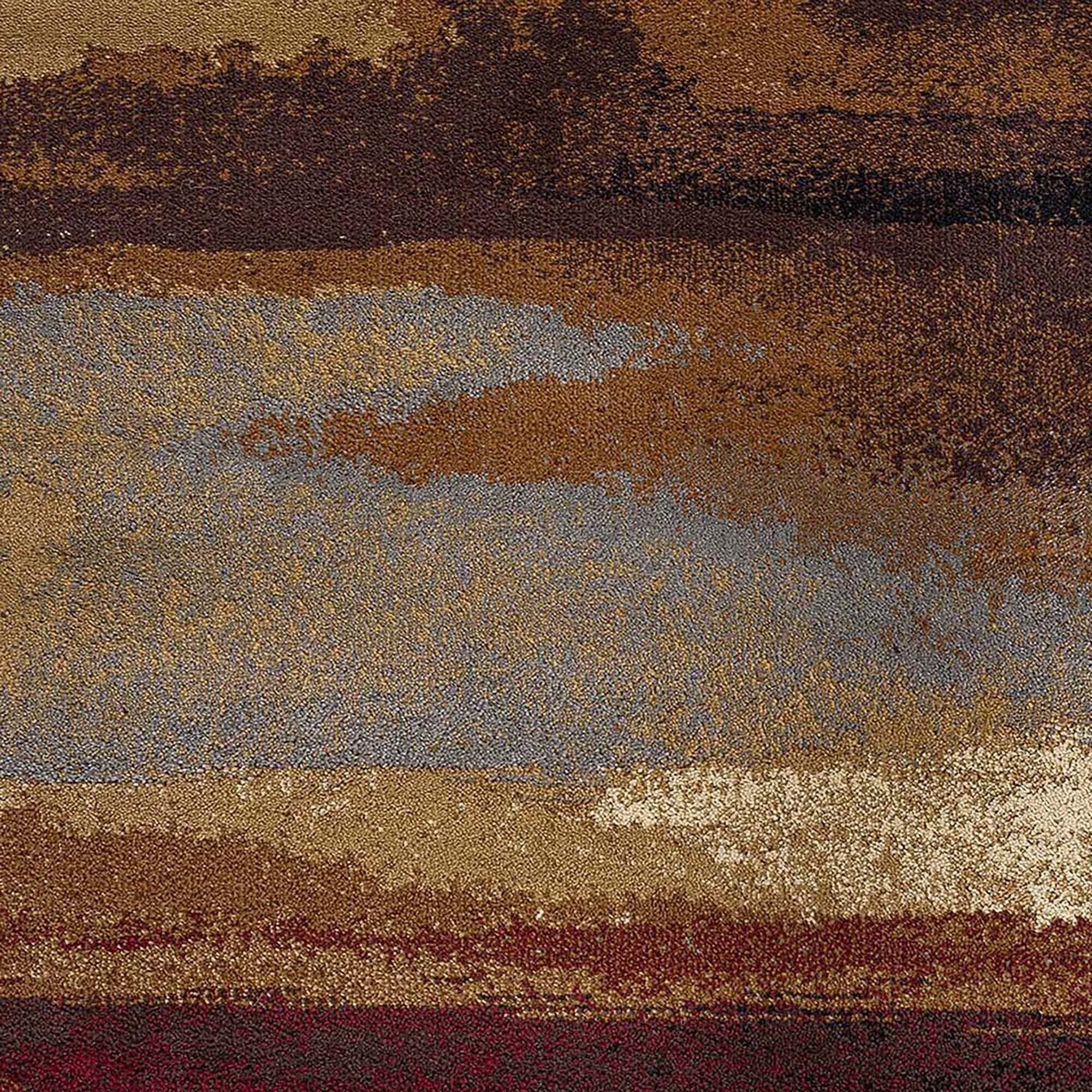 Flora Transitional Stripe Indoor Area Rug