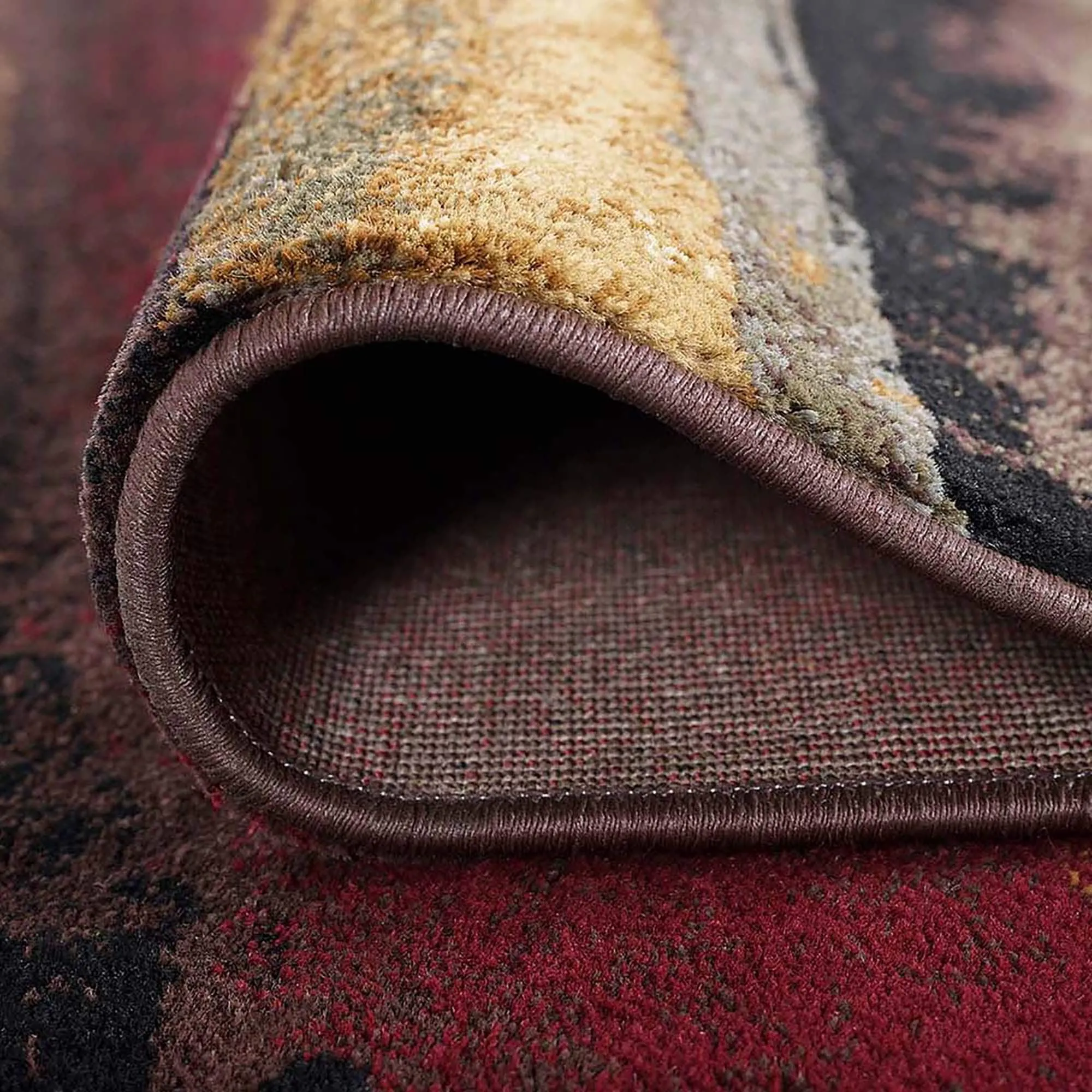 Flora Transitional Stripe Indoor Area Rug