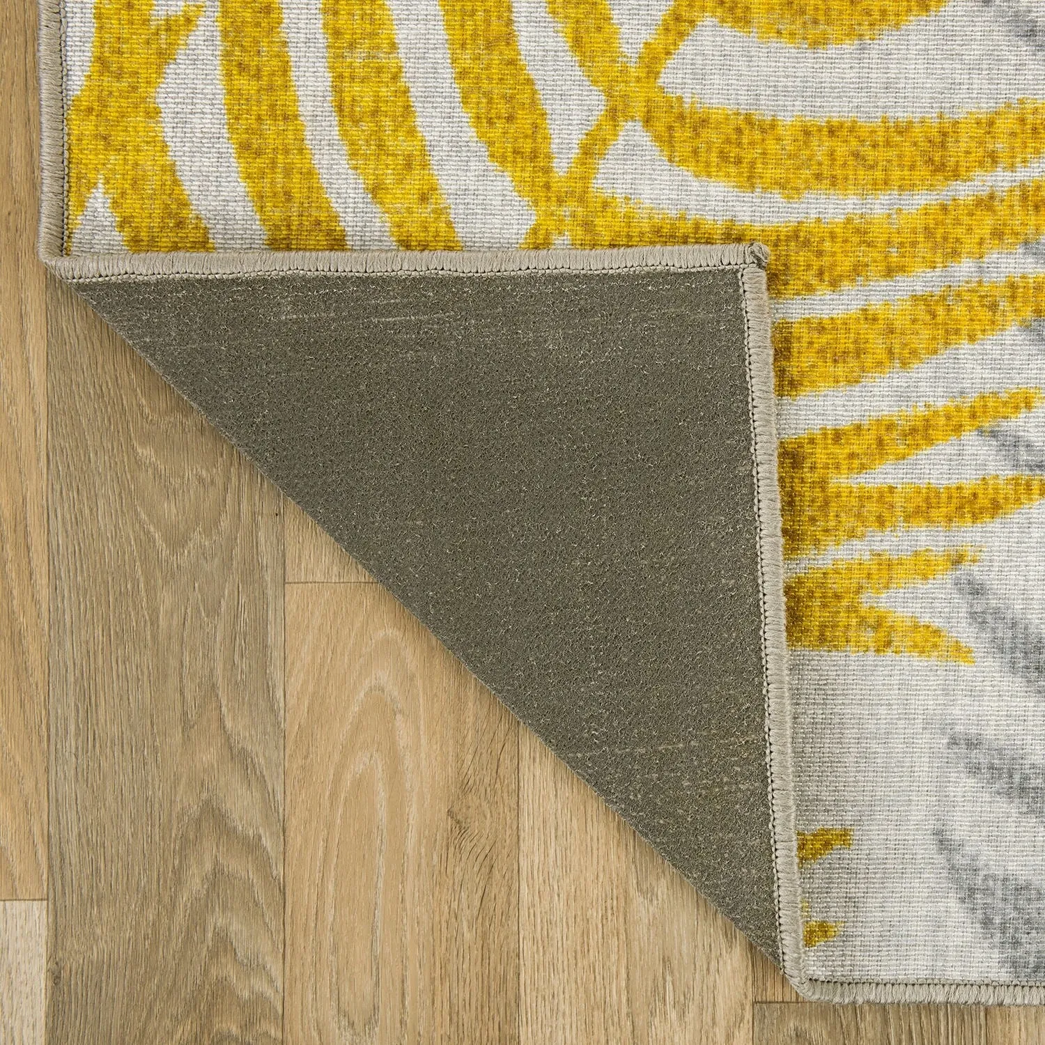 Floral Leaves Flatweave Indoor/Outdoor Area Rug