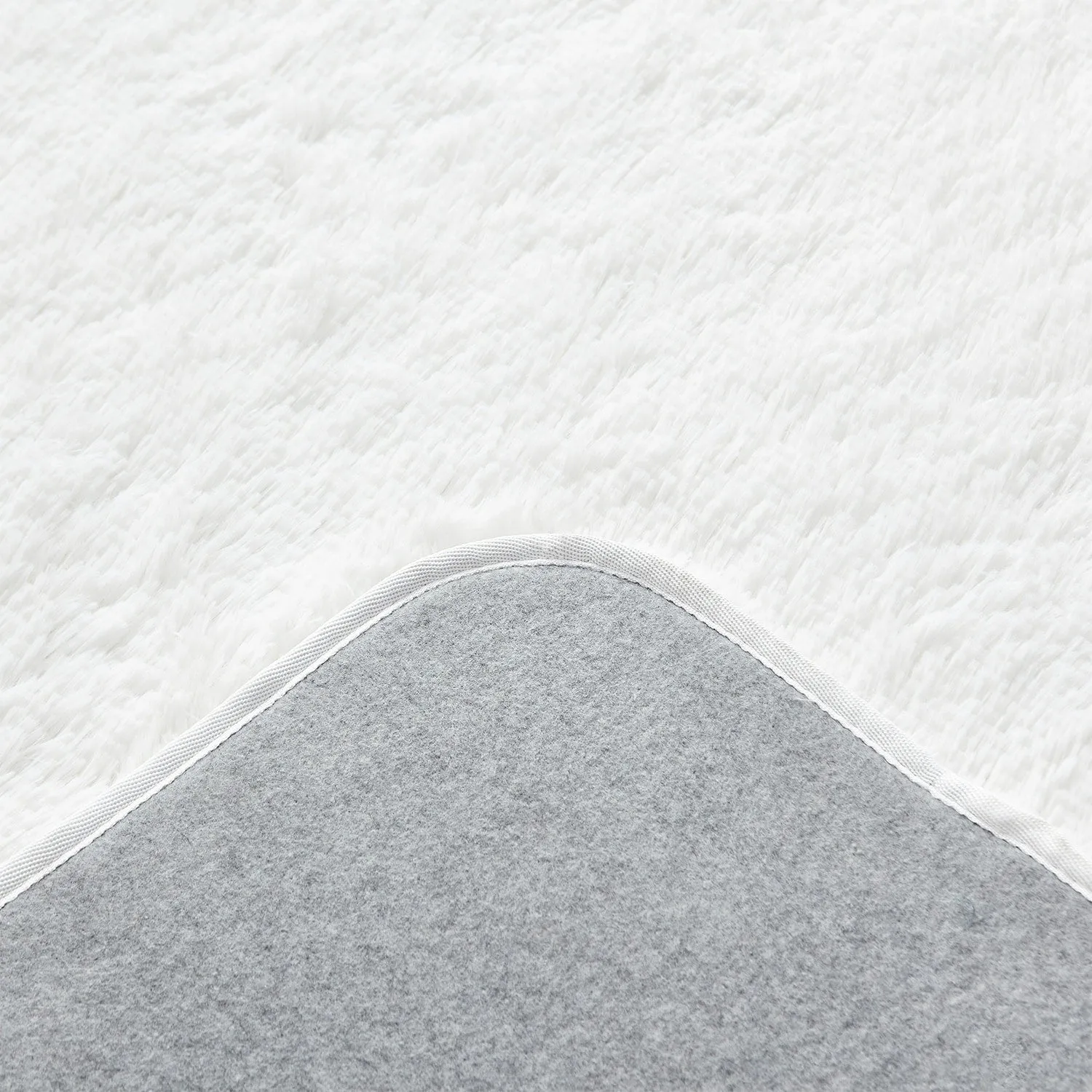 Fluffy Bedroom Rugs Indoor Shaggy Plush Area Rug