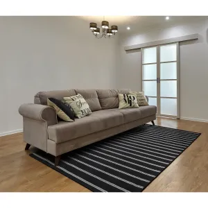 Garland Rug Avery Pin Striped Indoor Area Rug