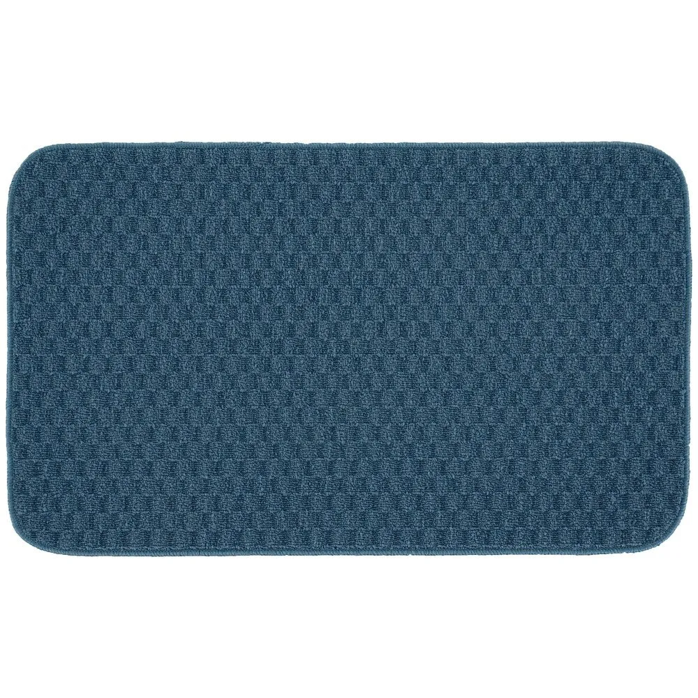 Garland Rug Town Solid Checkered Durable Kitchen/ Door Mat Accent Rug