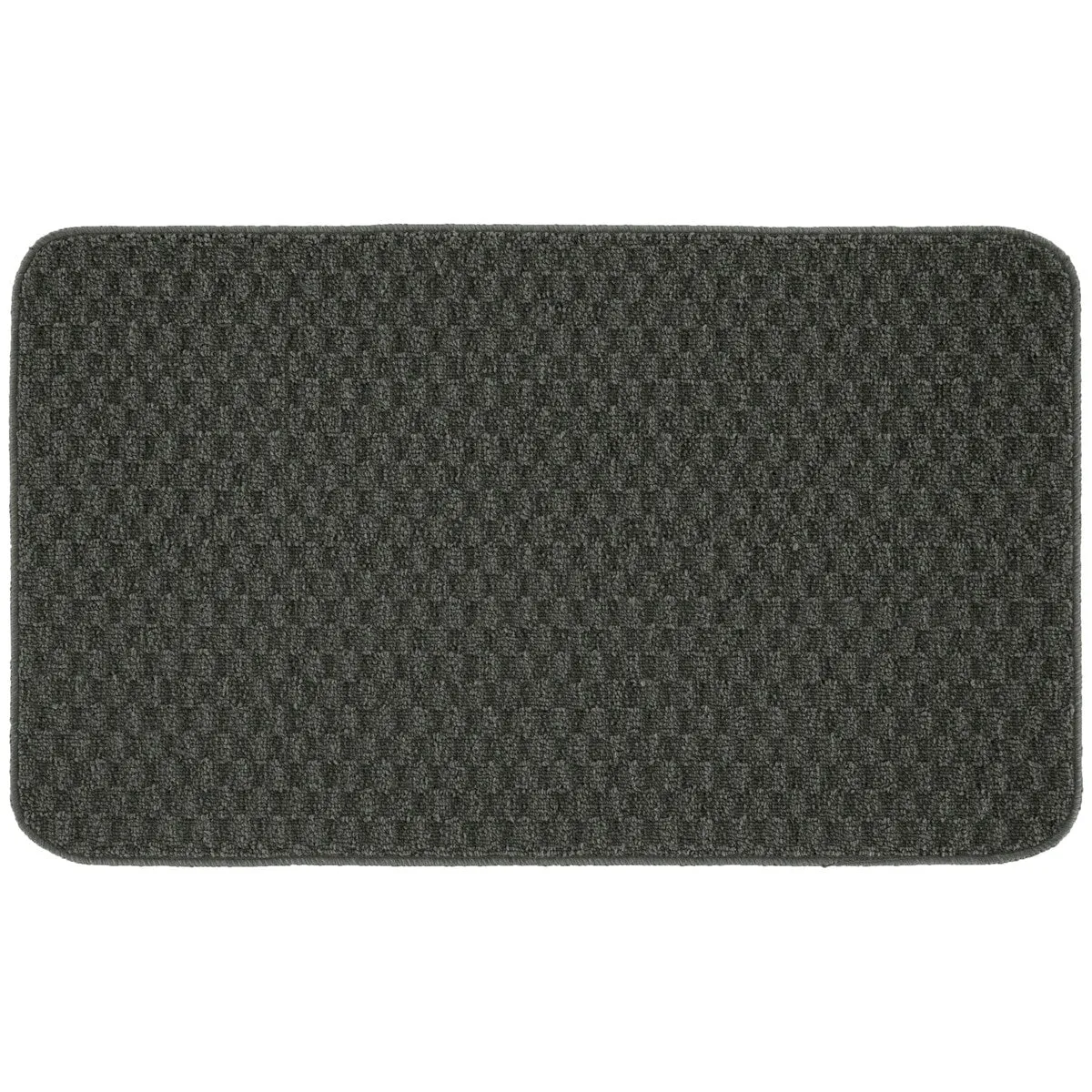 Garland Rug Town Solid Checkered Durable Kitchen/ Door Mat Accent Rug