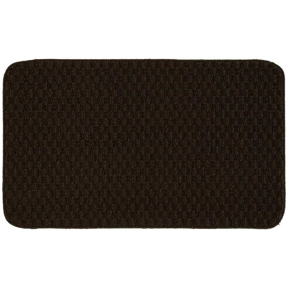 Garland Rug Town Solid Checkered Durable Kitchen/ Door Mat Accent Rug