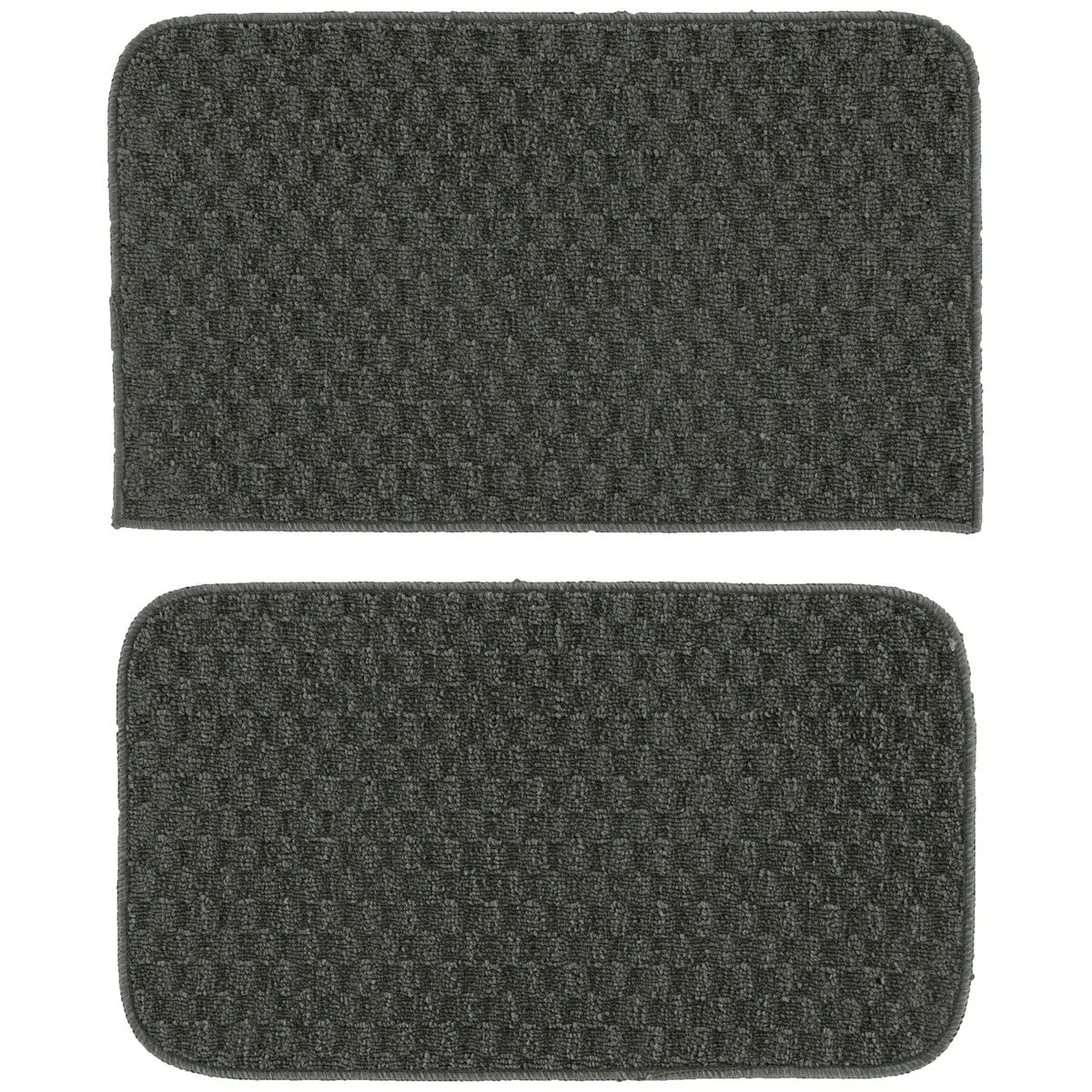 Garland Rug Town Solid Checkered Durable Kitchen/ Door Mat Accent Rug