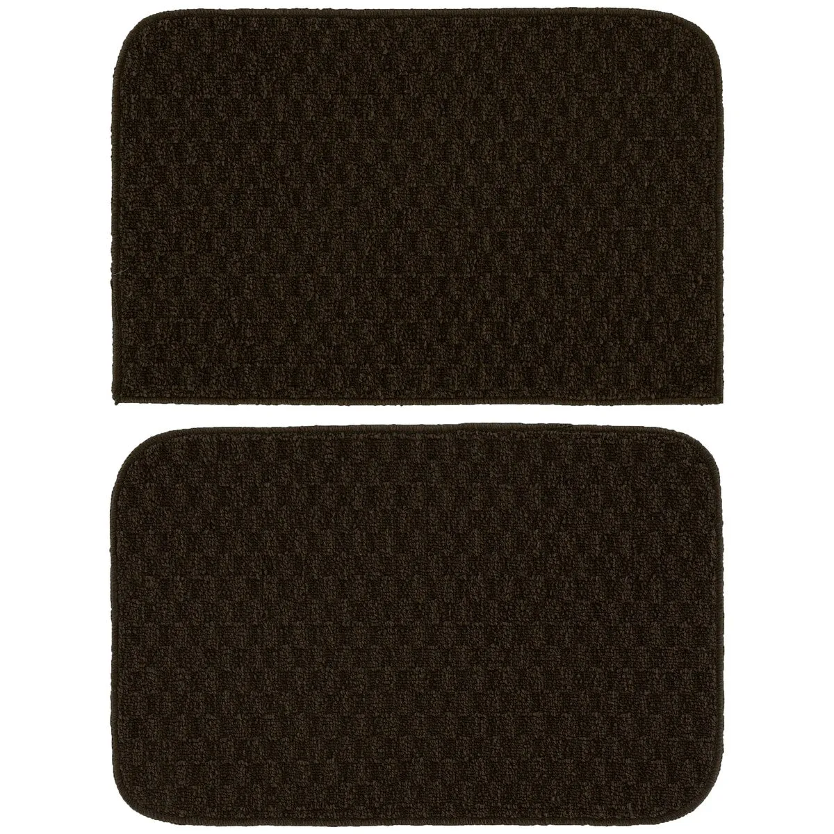 Garland Rug Town Solid Checkered Durable Kitchen/ Door Mat Accent Rug